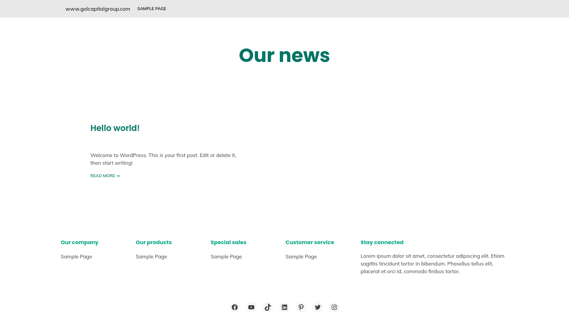 website screenshot of https://golcapitalgroup.com/