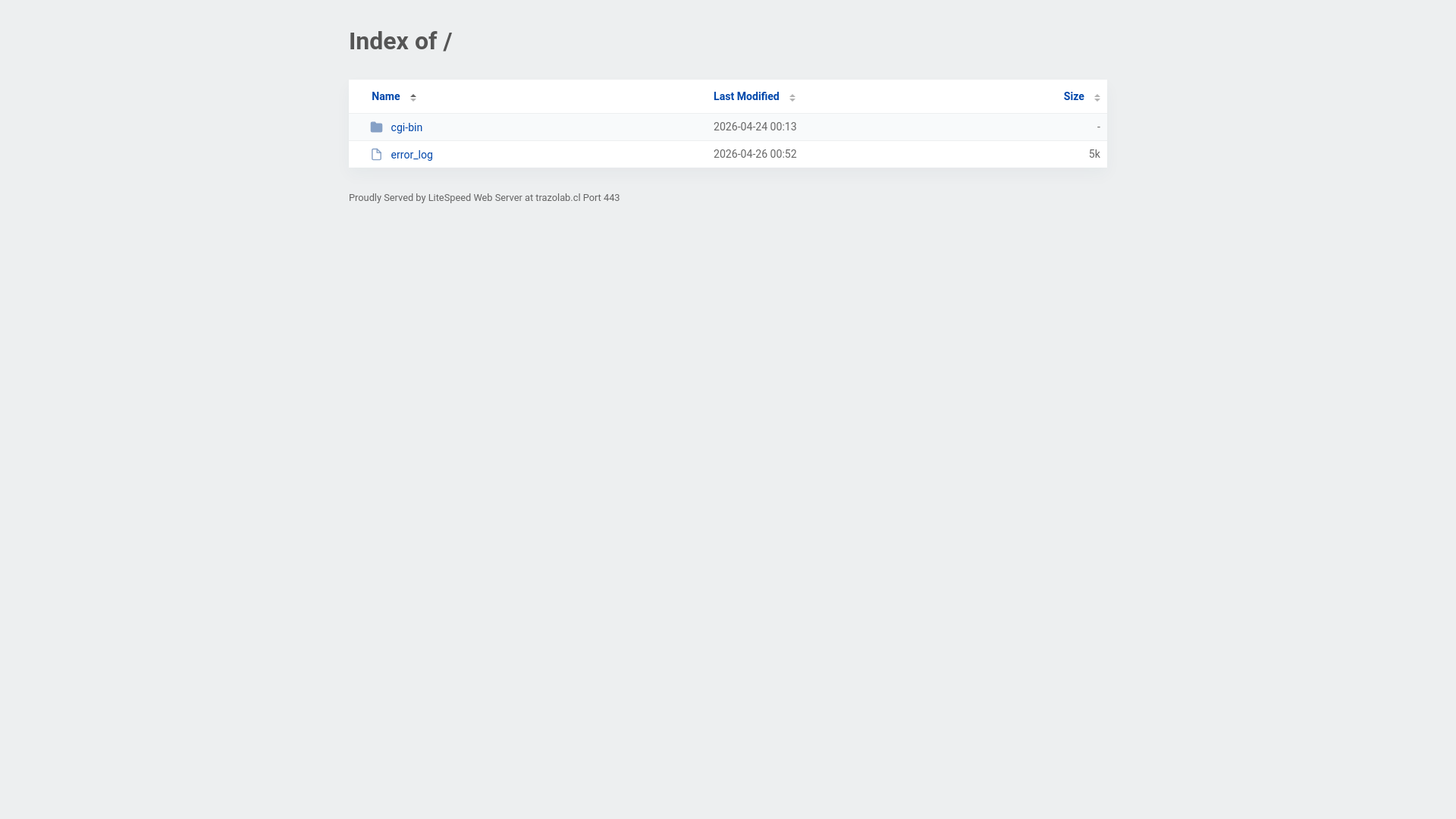 website screenshot of https://trazolab.cl/