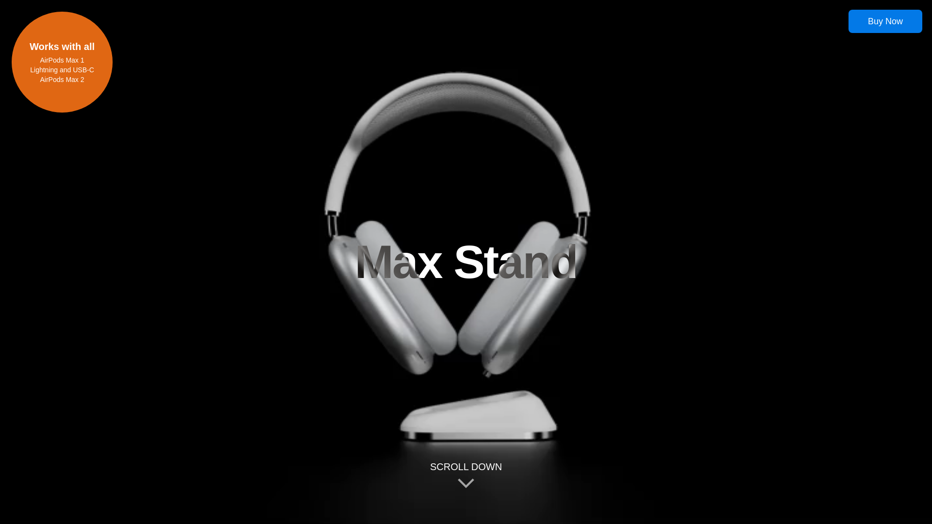 website screenshot of https://maxstand-web.pages.dev/