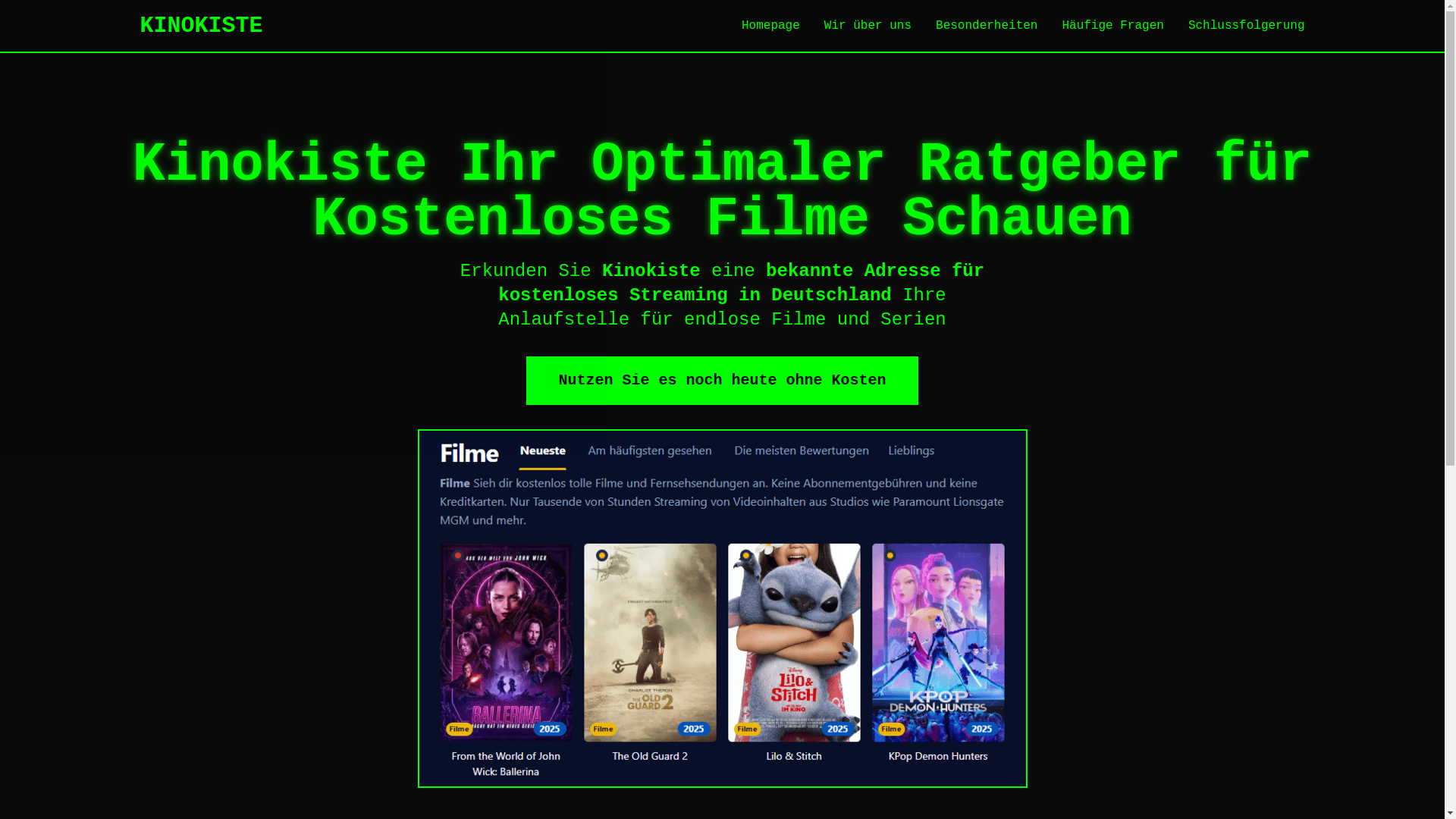 website screenshot of https://kinokiste-7w5a.pages.dev/