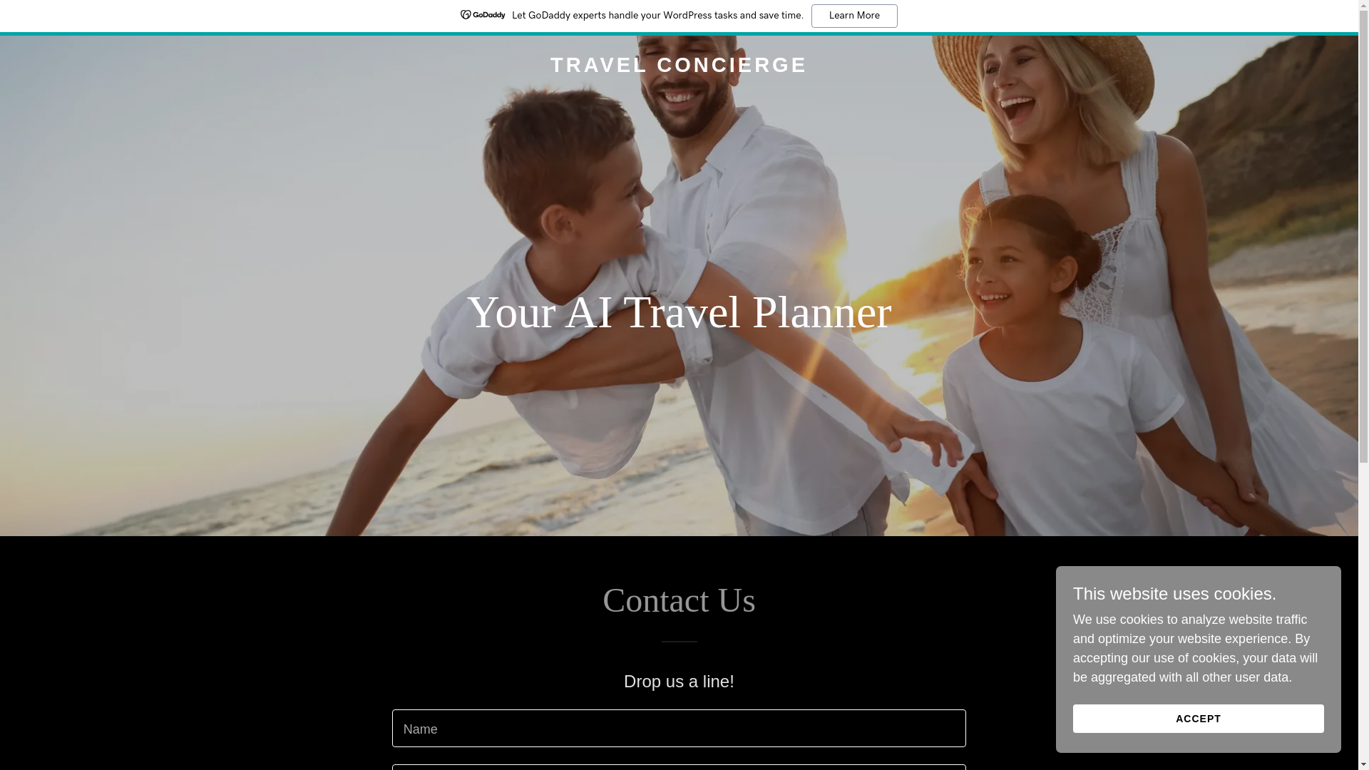 website screenshot of https://travel-concierge-ai.com/