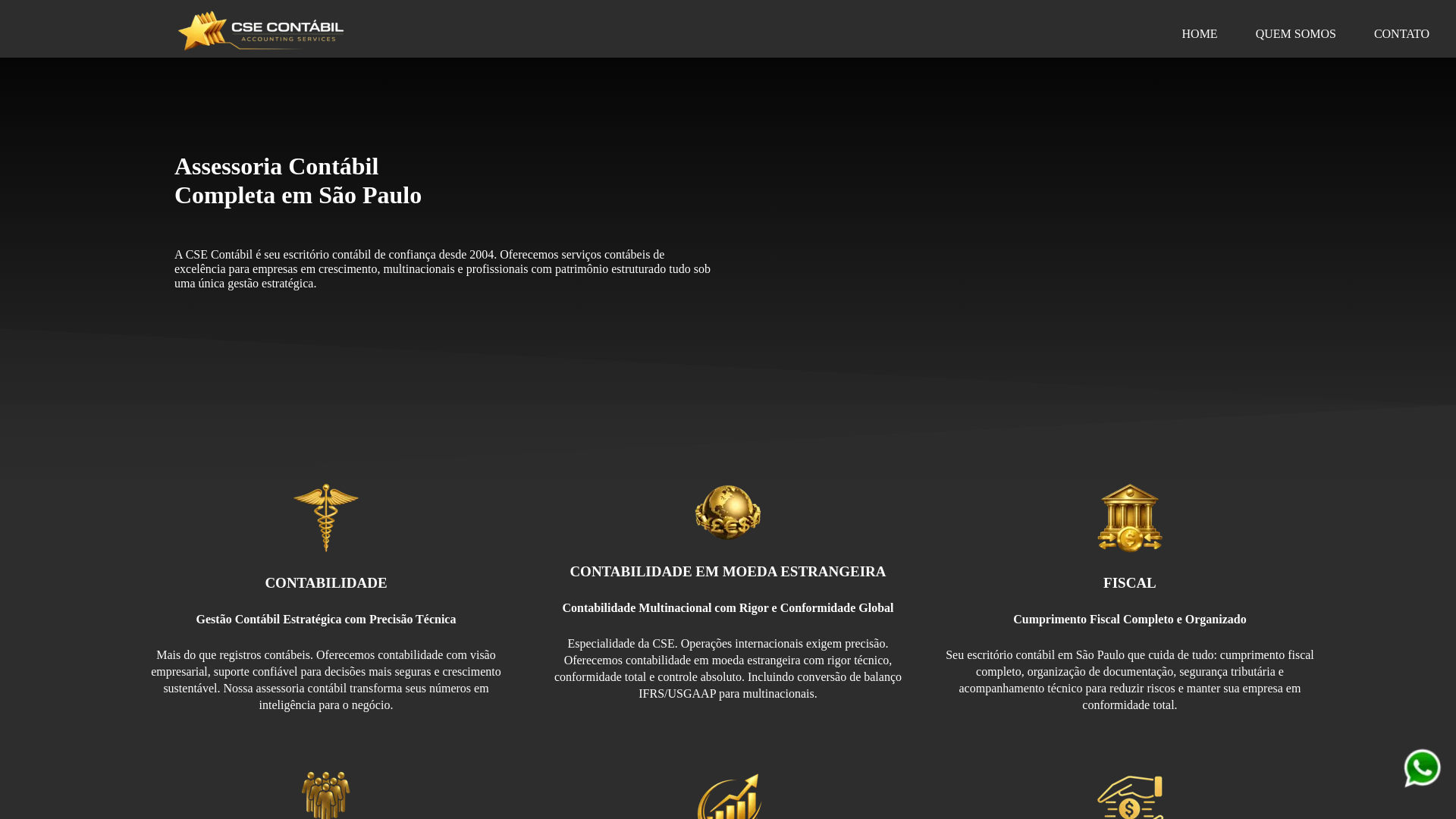 website screenshot of https://assessoriacontabilsp.com.br/