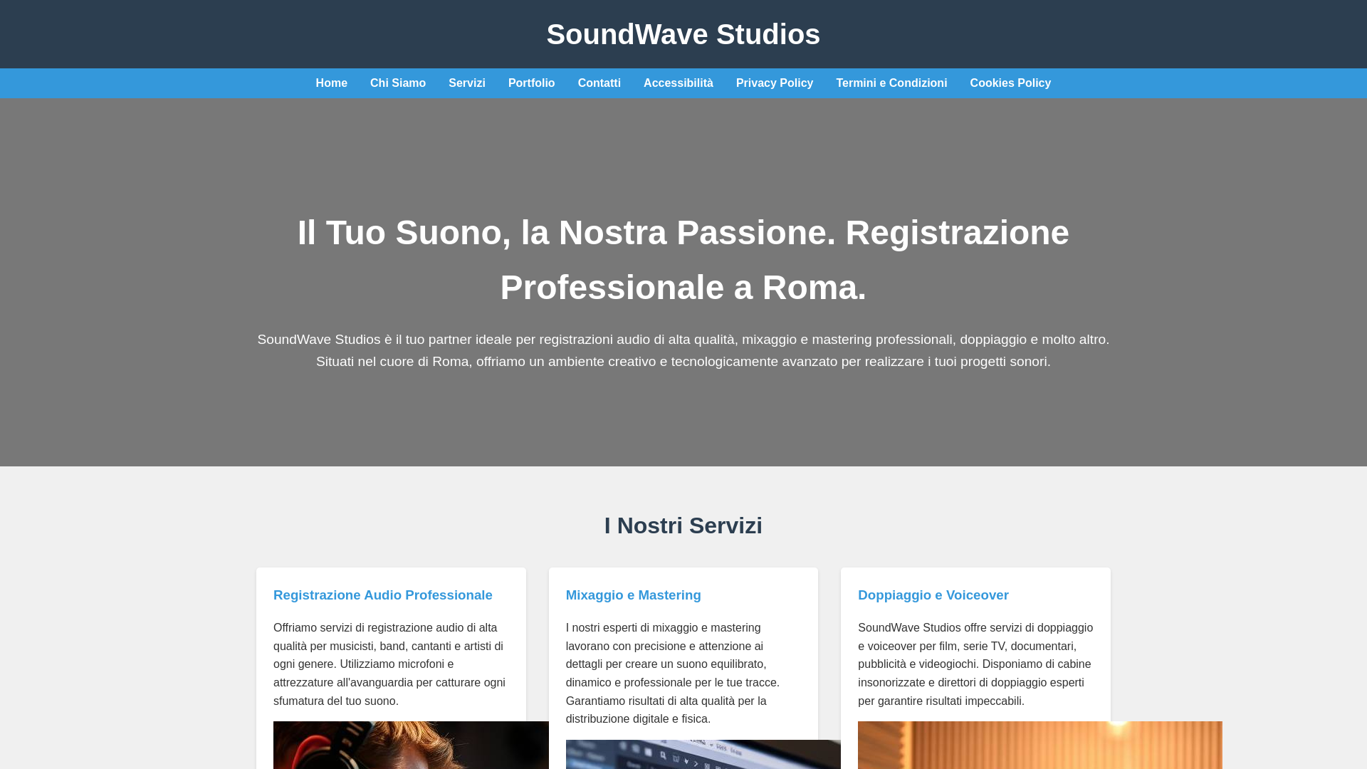website screenshot of https://drillmanstudio.digital