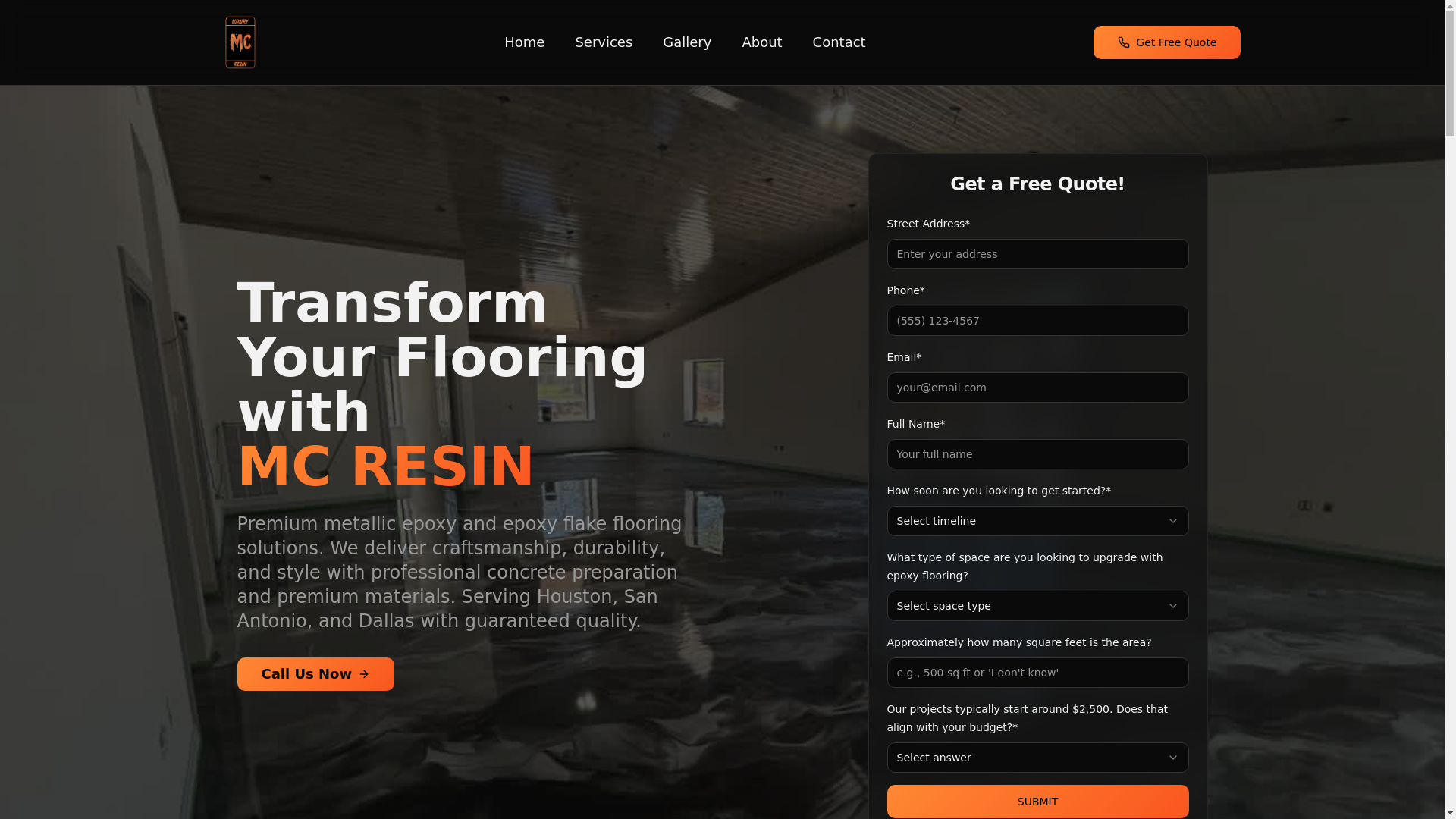 website screenshot of https://mcresin-platform-hub.pages.dev/