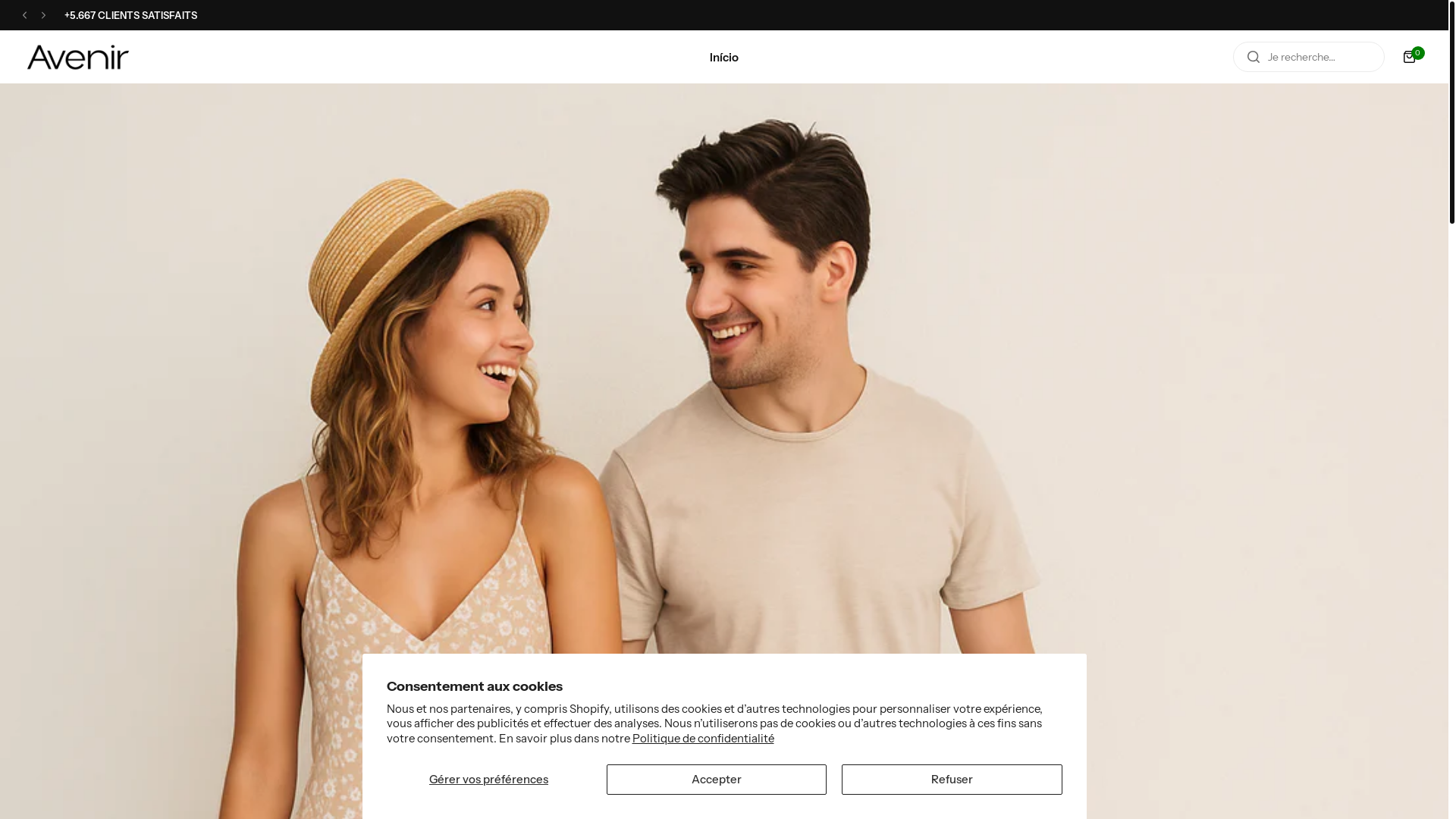 website screenshot of https://avenirmouvement.site/