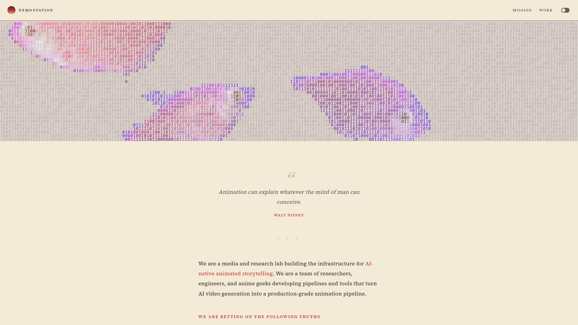 website screenshot of https://nemostation.com