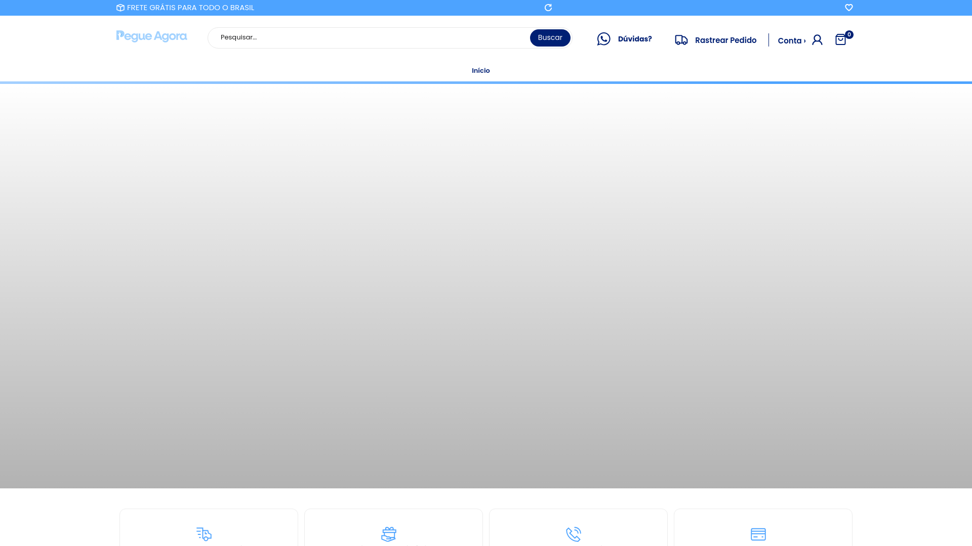 website screenshot of https://pegueagoraoficiall.site/