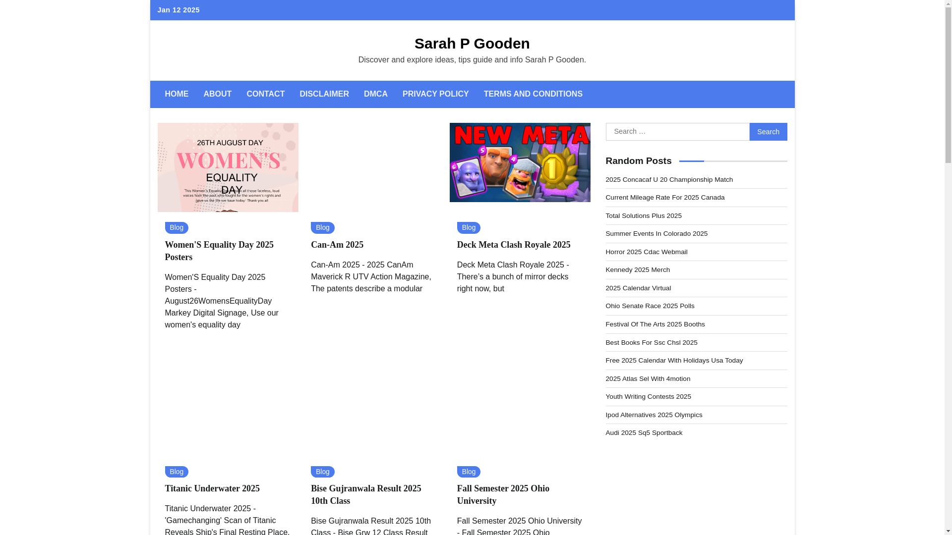 website screenshot of https://sarahpgoodens.pages.dev/