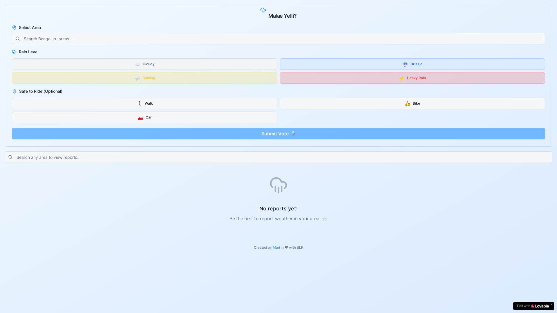 website screenshot of https://malaeyelli.live/