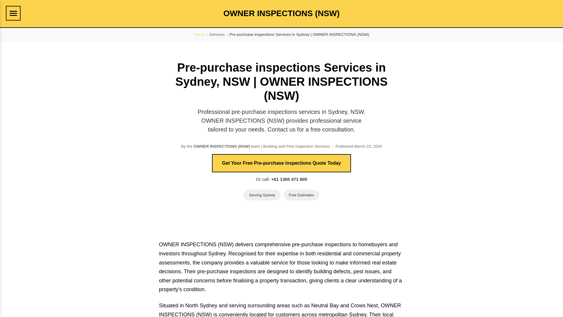 website screenshot of https://owner-inspections-ns-6c977.pages.dev/