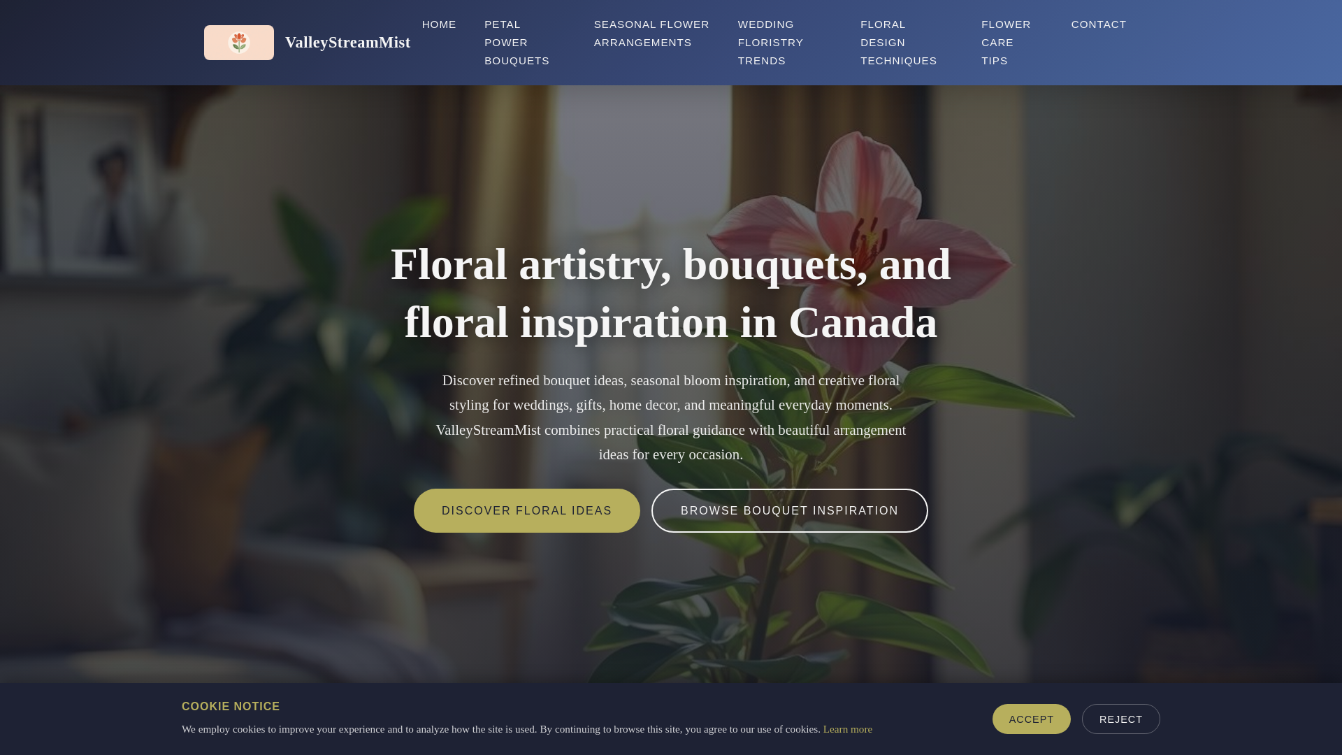 website screenshot of https://valleystreammist.top/