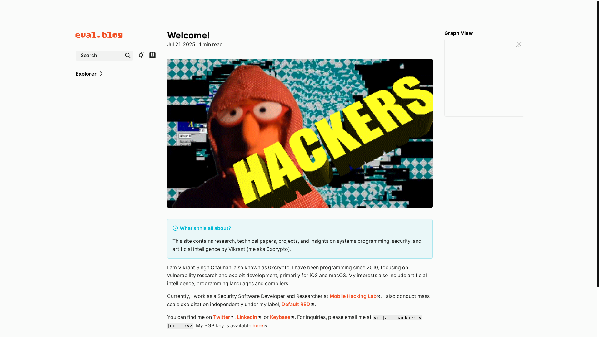 website screenshot of https://eval.pages.dev/
