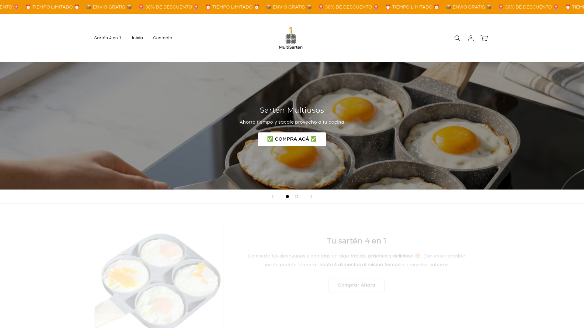 website screenshot of https://multisarten.com/