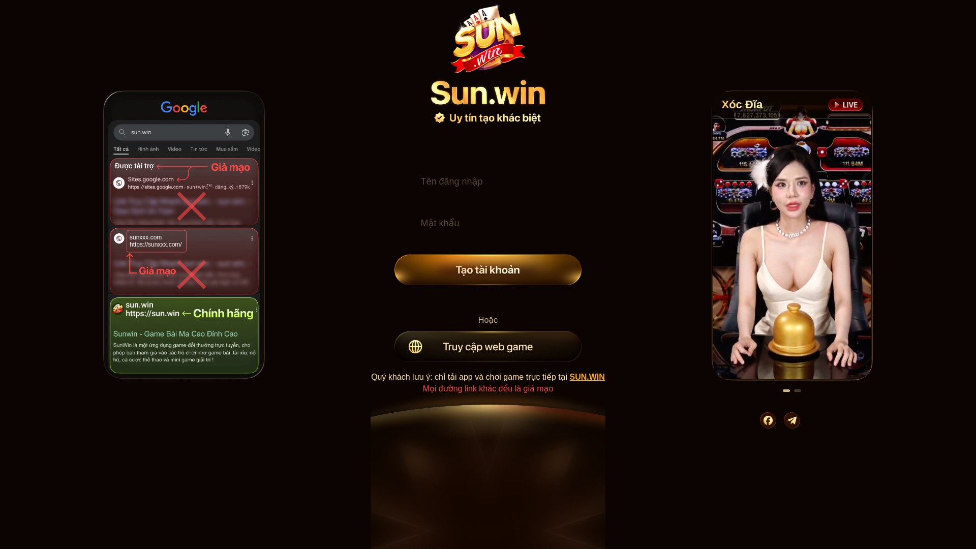website screenshot of https://sunwinfl.com