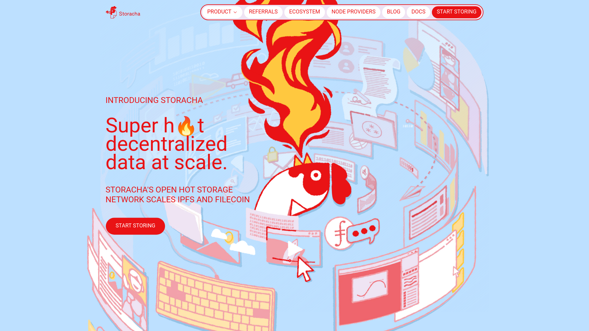 website screenshot of https://w3s.link