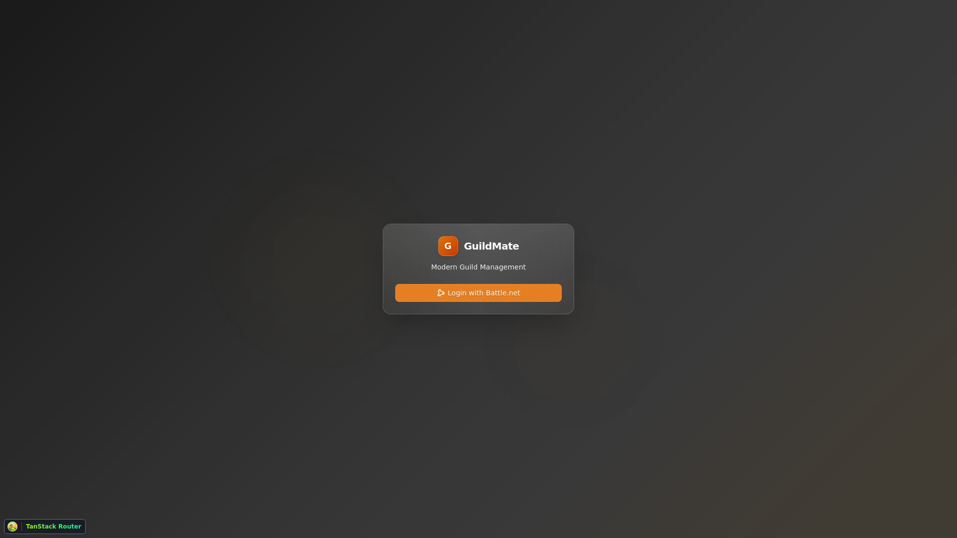 website screenshot of https://guildmate.pages.dev/