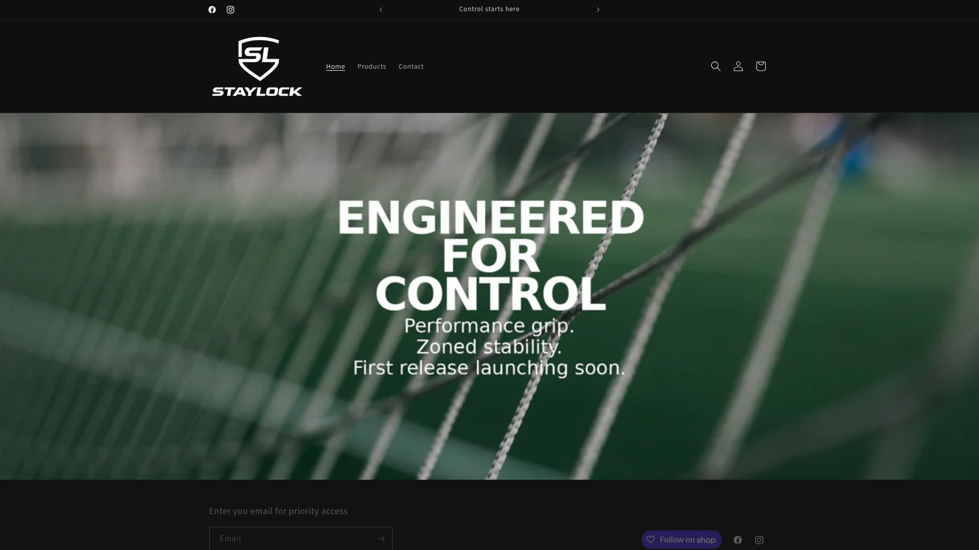 website screenshot of https://staylock.online/
