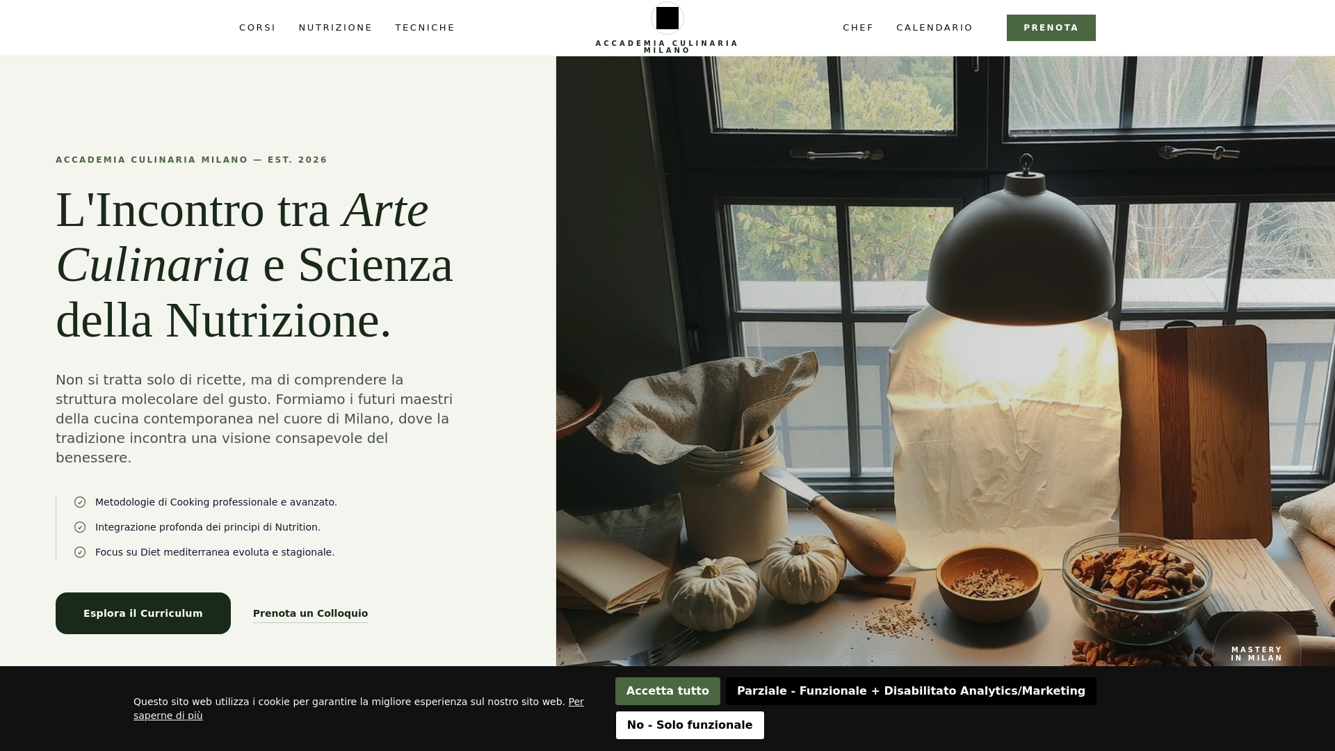 website screenshot of https://quotidianociboal.com/