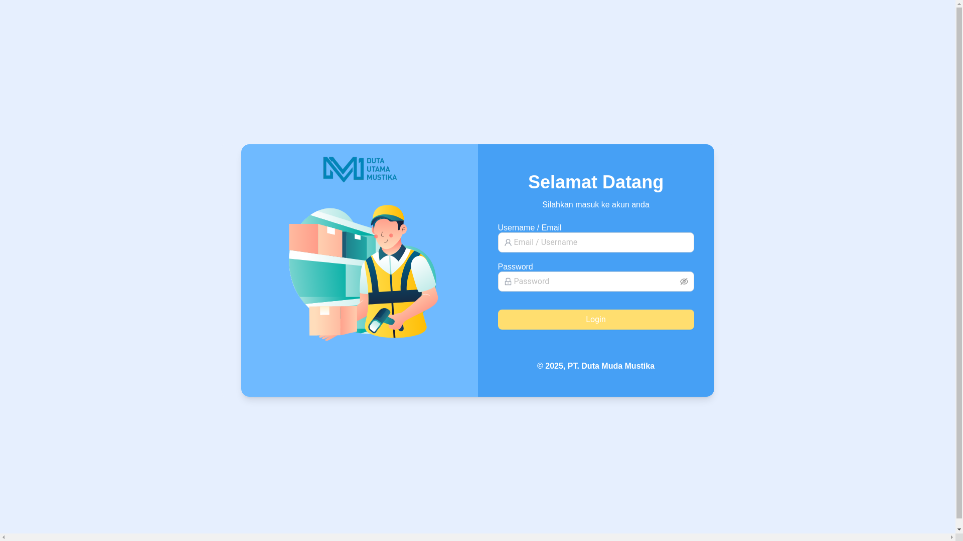 website screenshot of https://dutautamasystem.com/