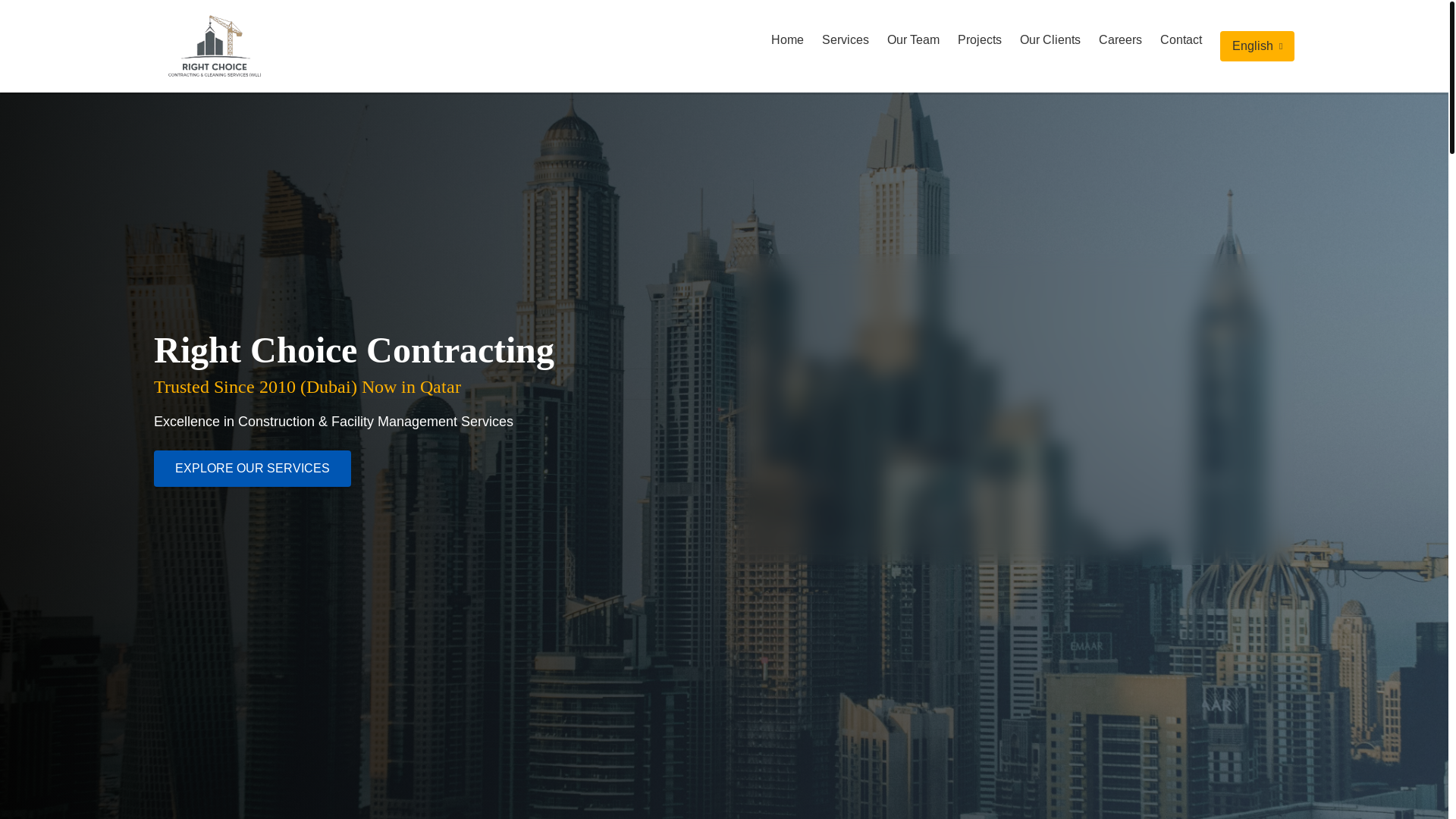 website screenshot of https://rightchoicecontructing.pages.dev/