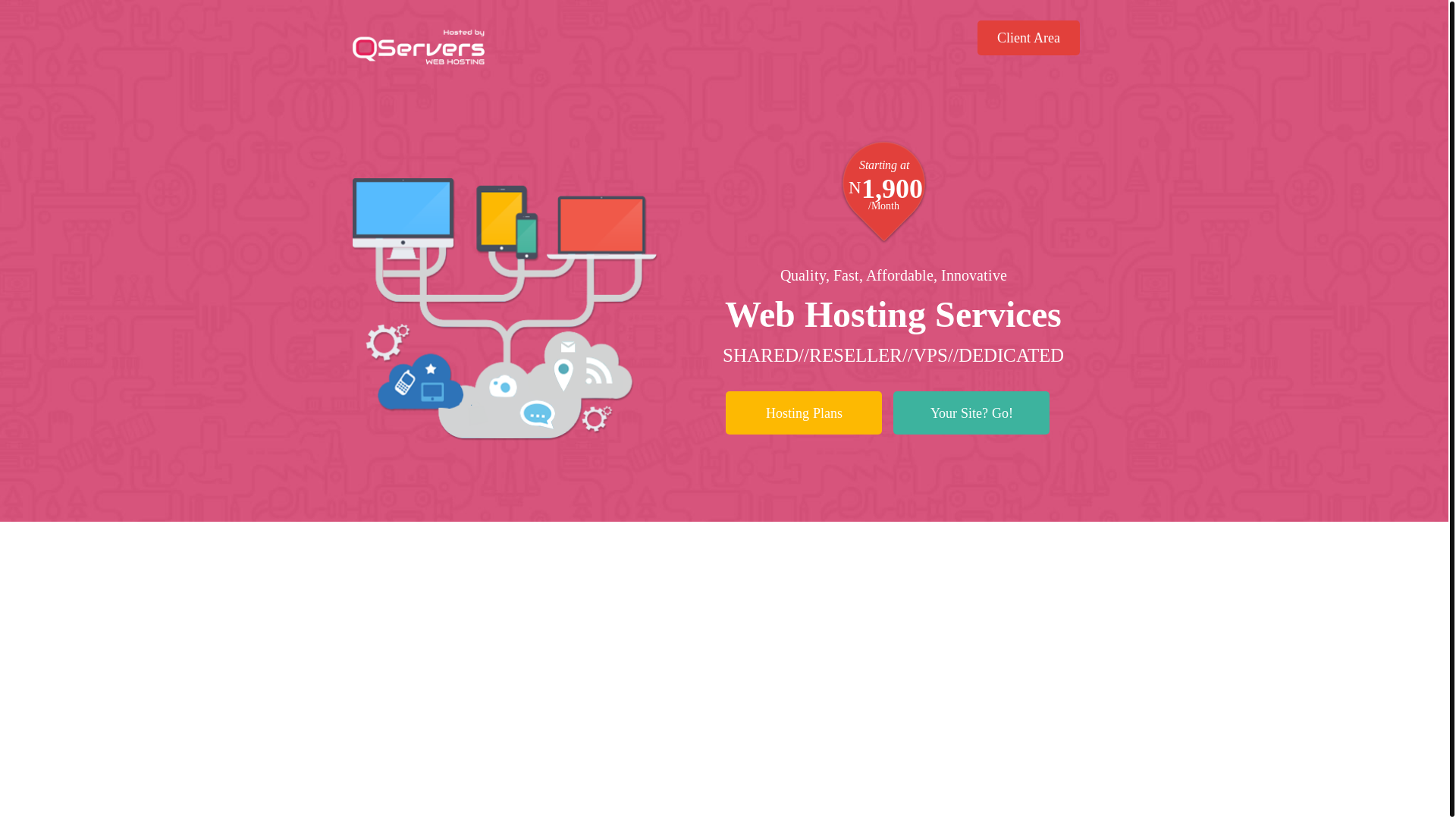 website screenshot of https://ameesempire.ng/