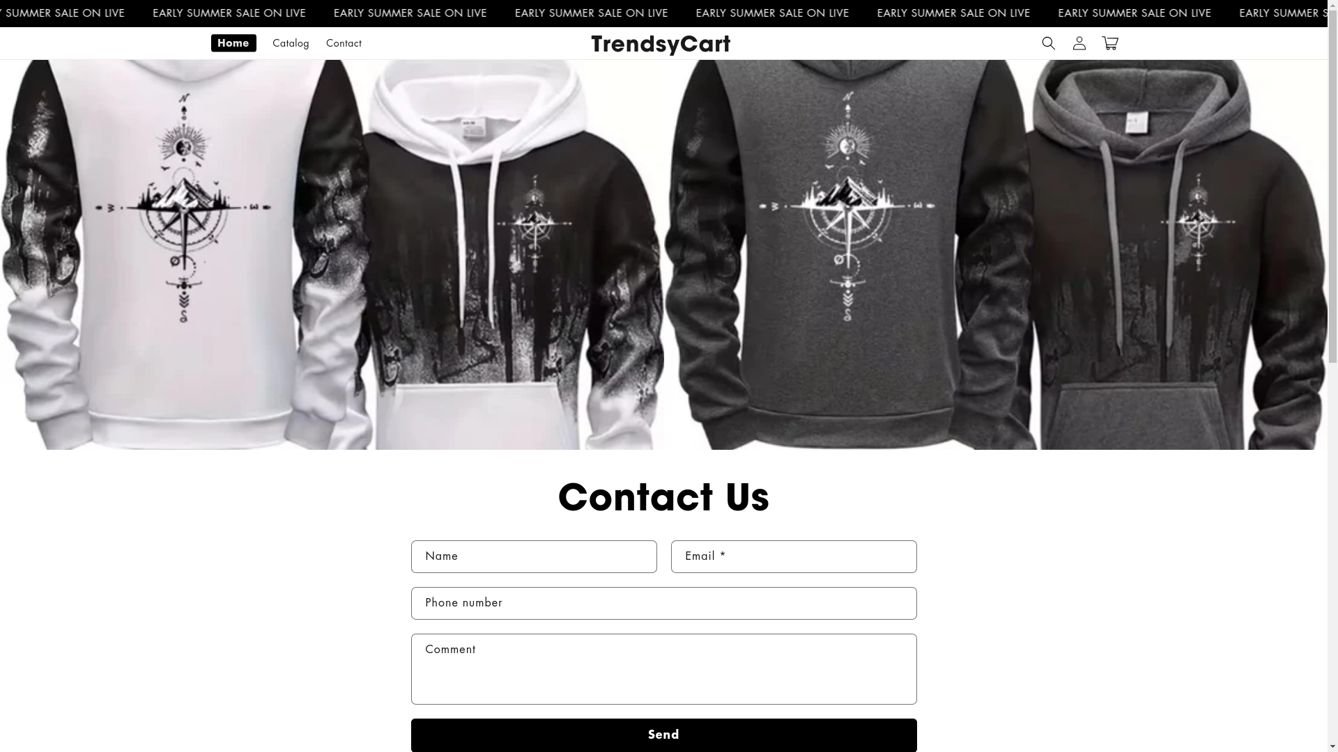 website screenshot of https://calmcomplexion.store/