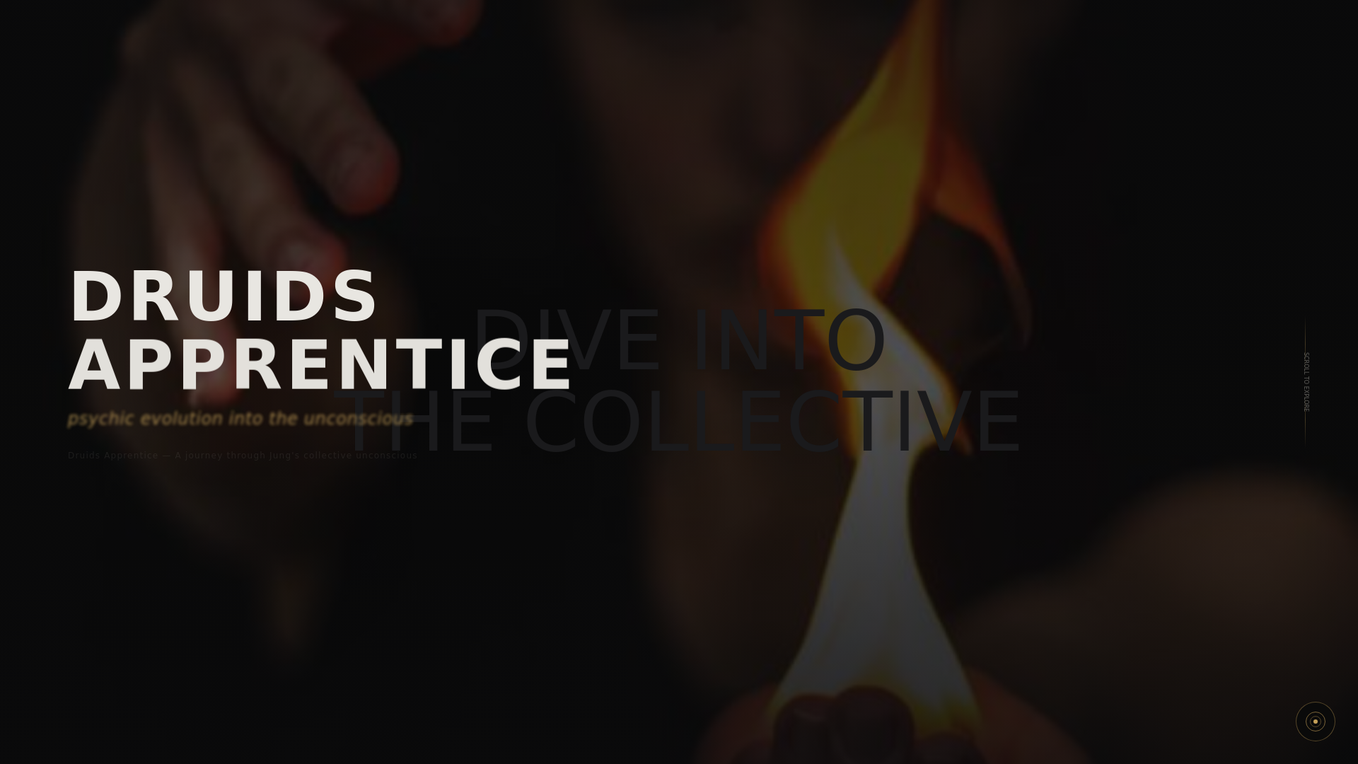 website screenshot of https://druidsapprentice.com/