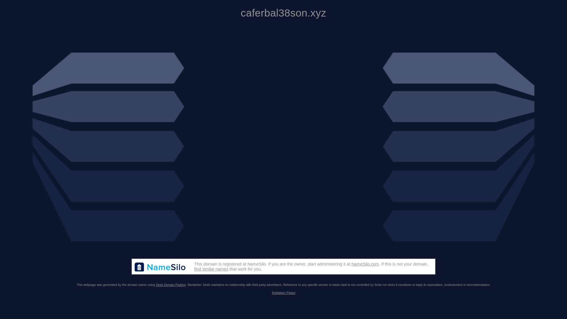 website screenshot of https://caferbal38son.xyz/