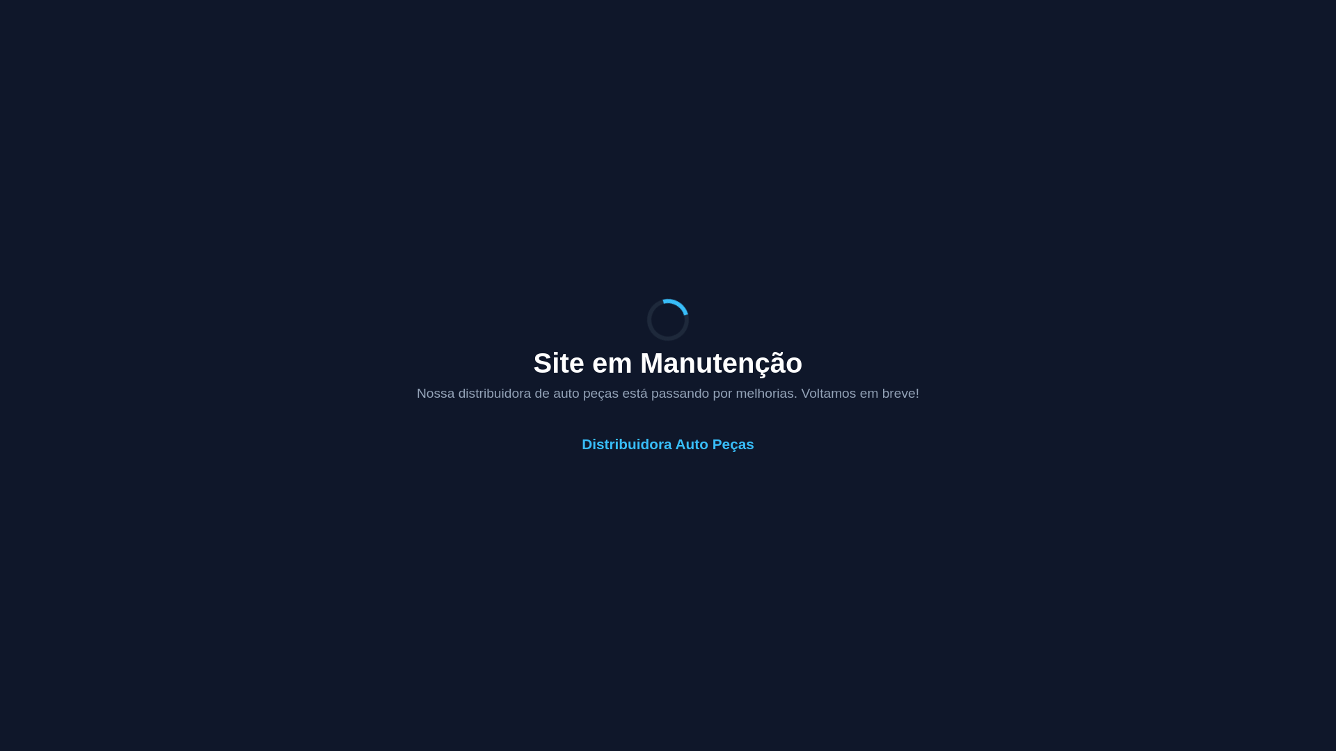 website screenshot of https://distribuidoradepecasoficial.com/