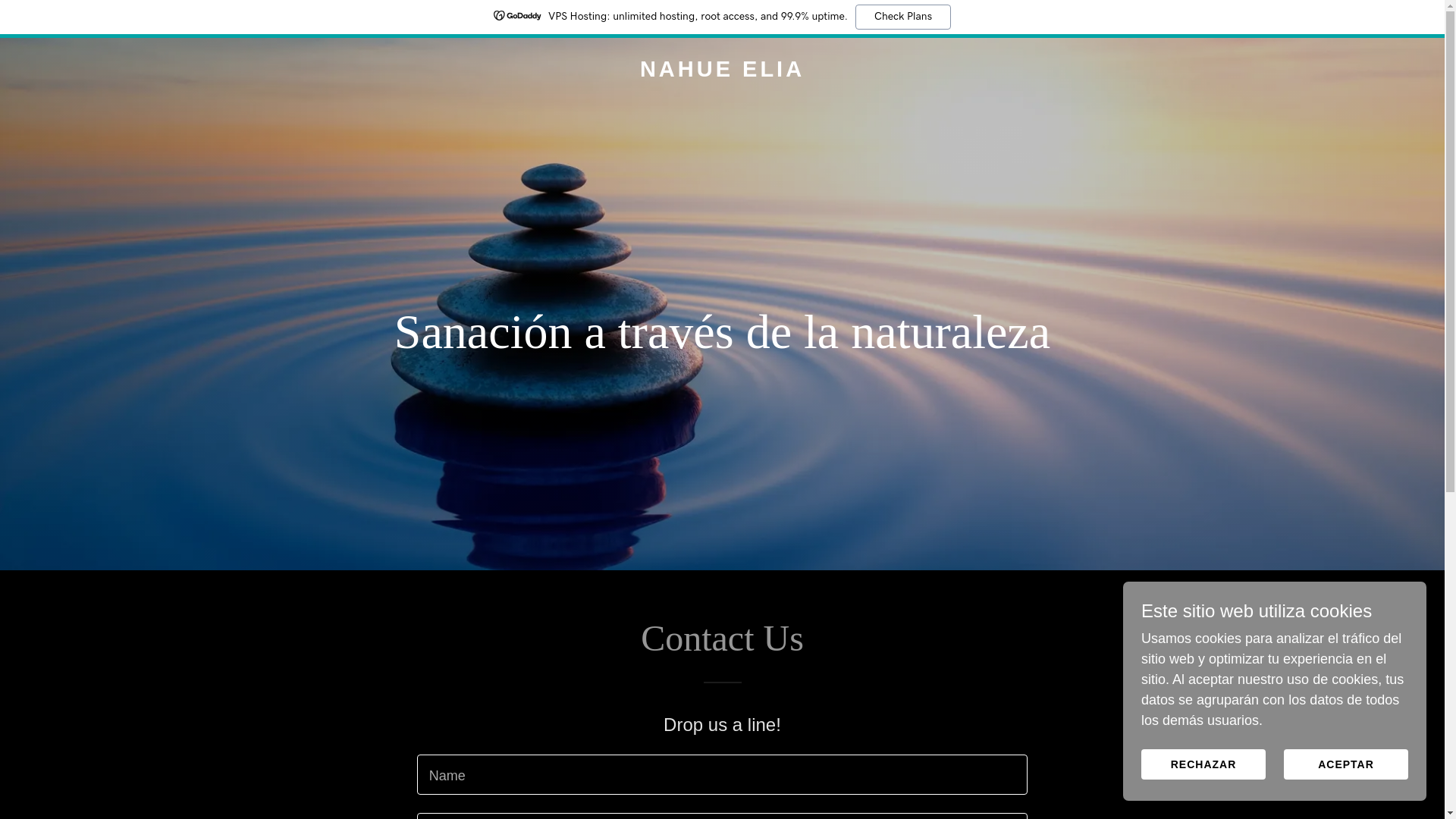 website screenshot of https://nahuelelia.com/