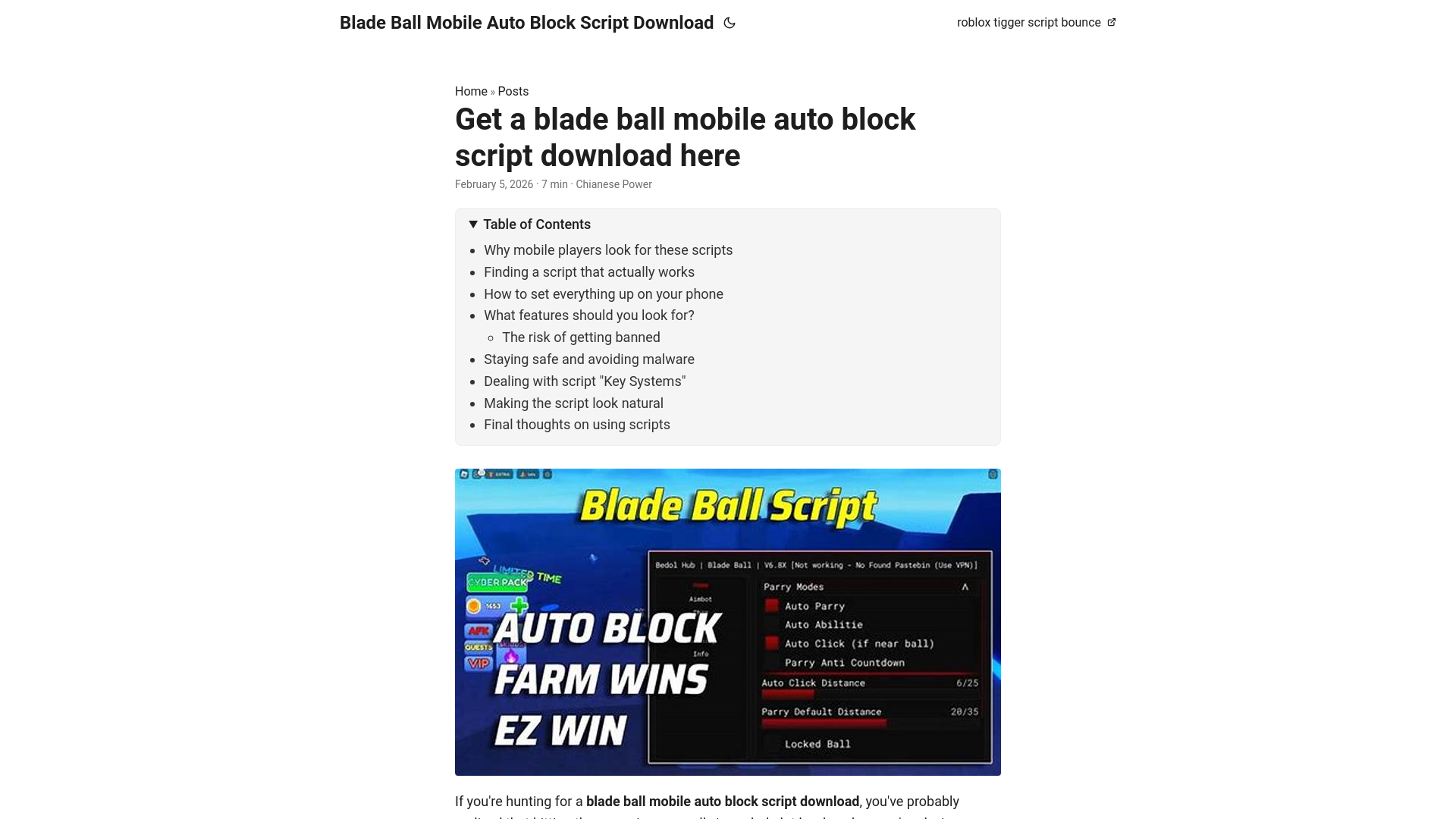 website screenshot of https://blade-ball-mobile-auto-block-script-download.pages.dev/