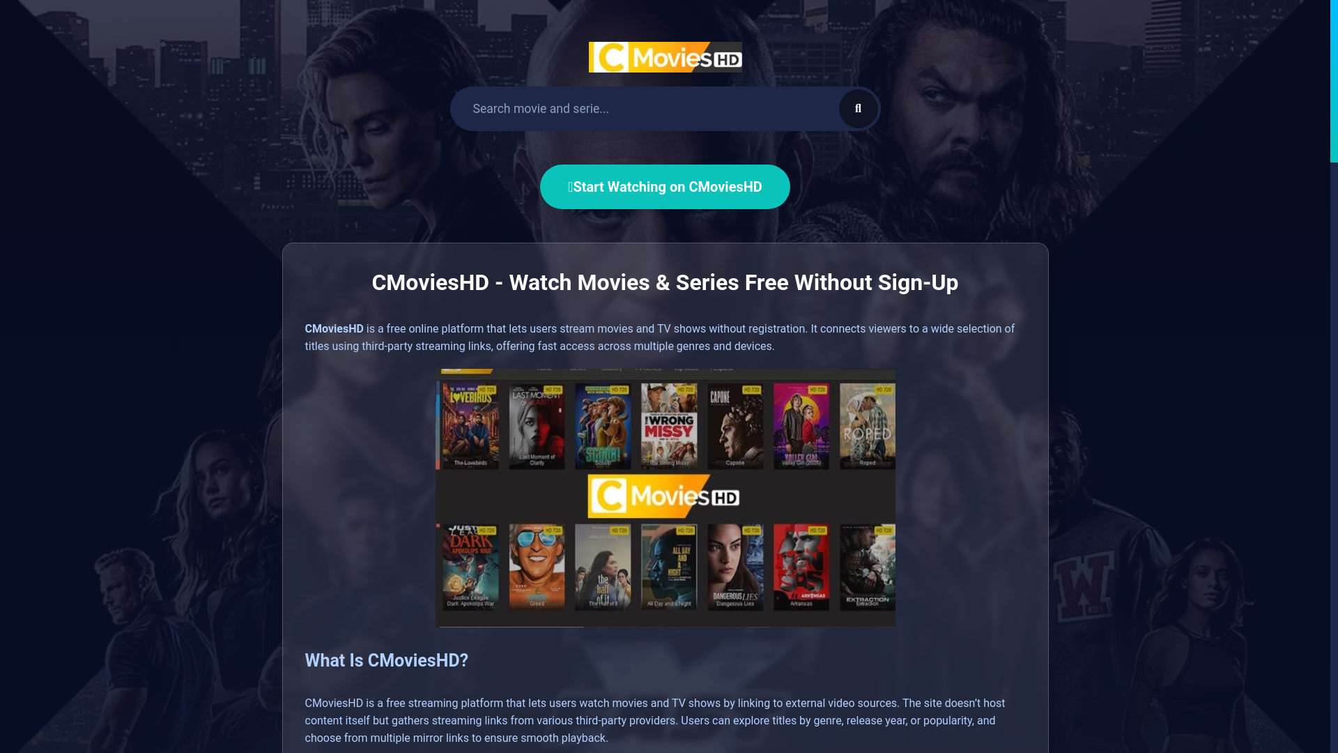 website screenshot of https://t2-cmovieshd.pages.dev/