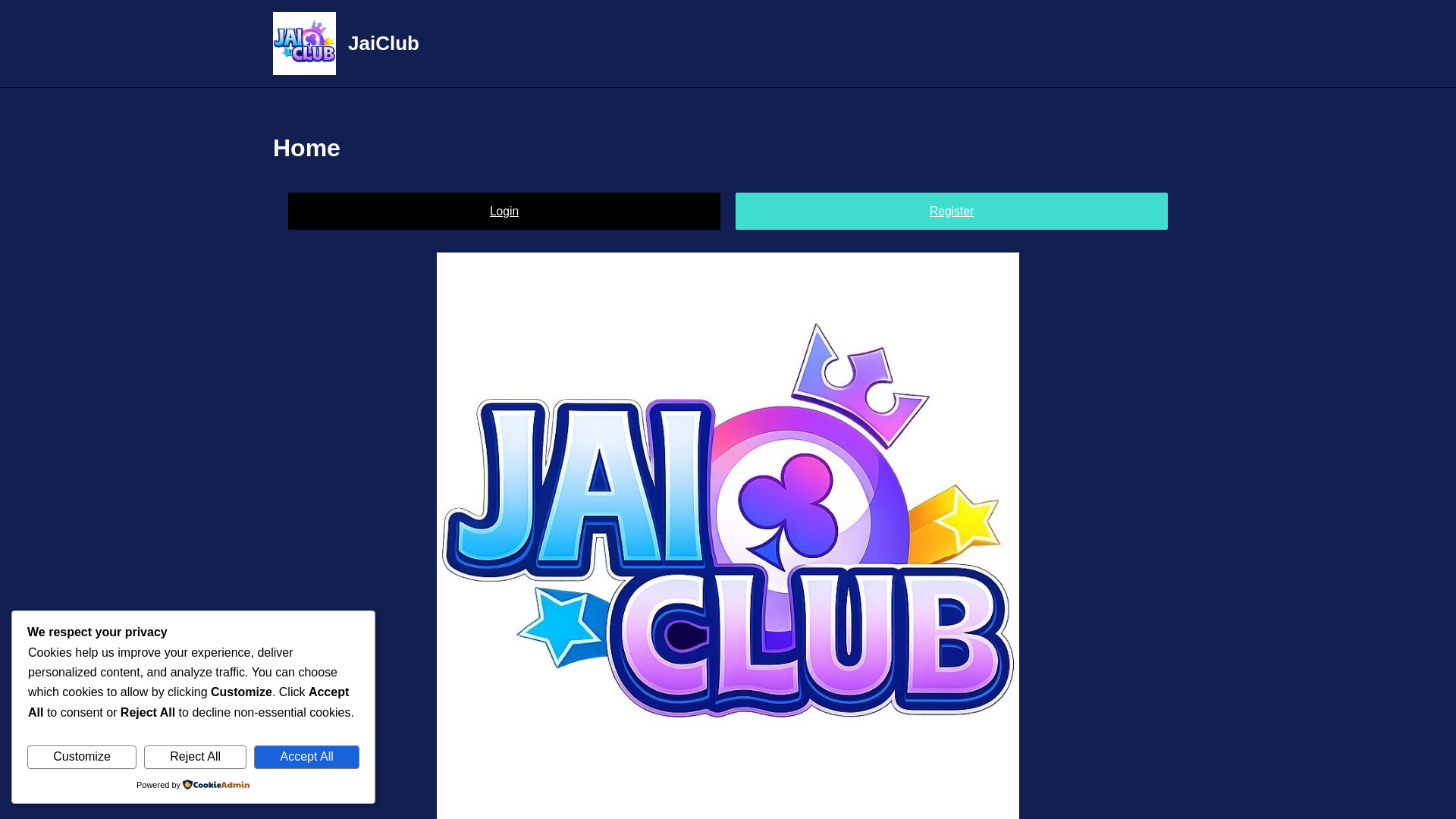 website screenshot of https://jaiclubgames.site