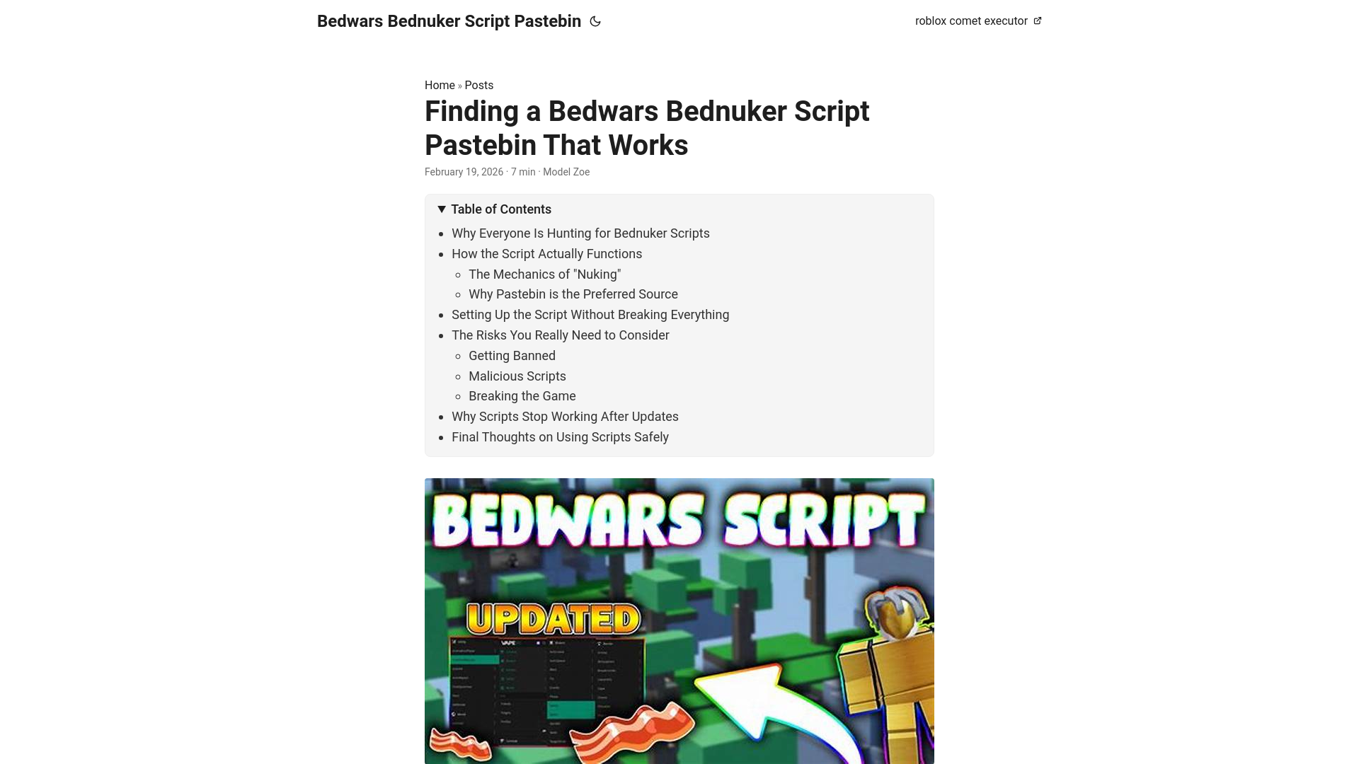 website screenshot of https://bedwars-bednuker-script-pastebin.pages.dev/
