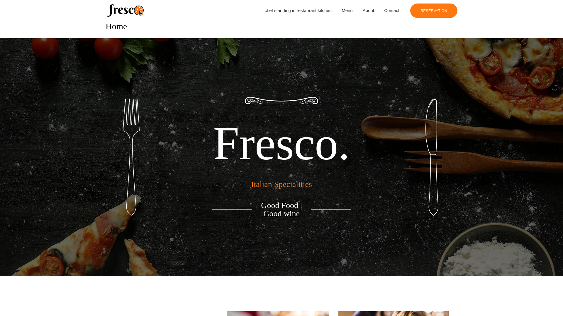 website screenshot of https://maanascateringco.com