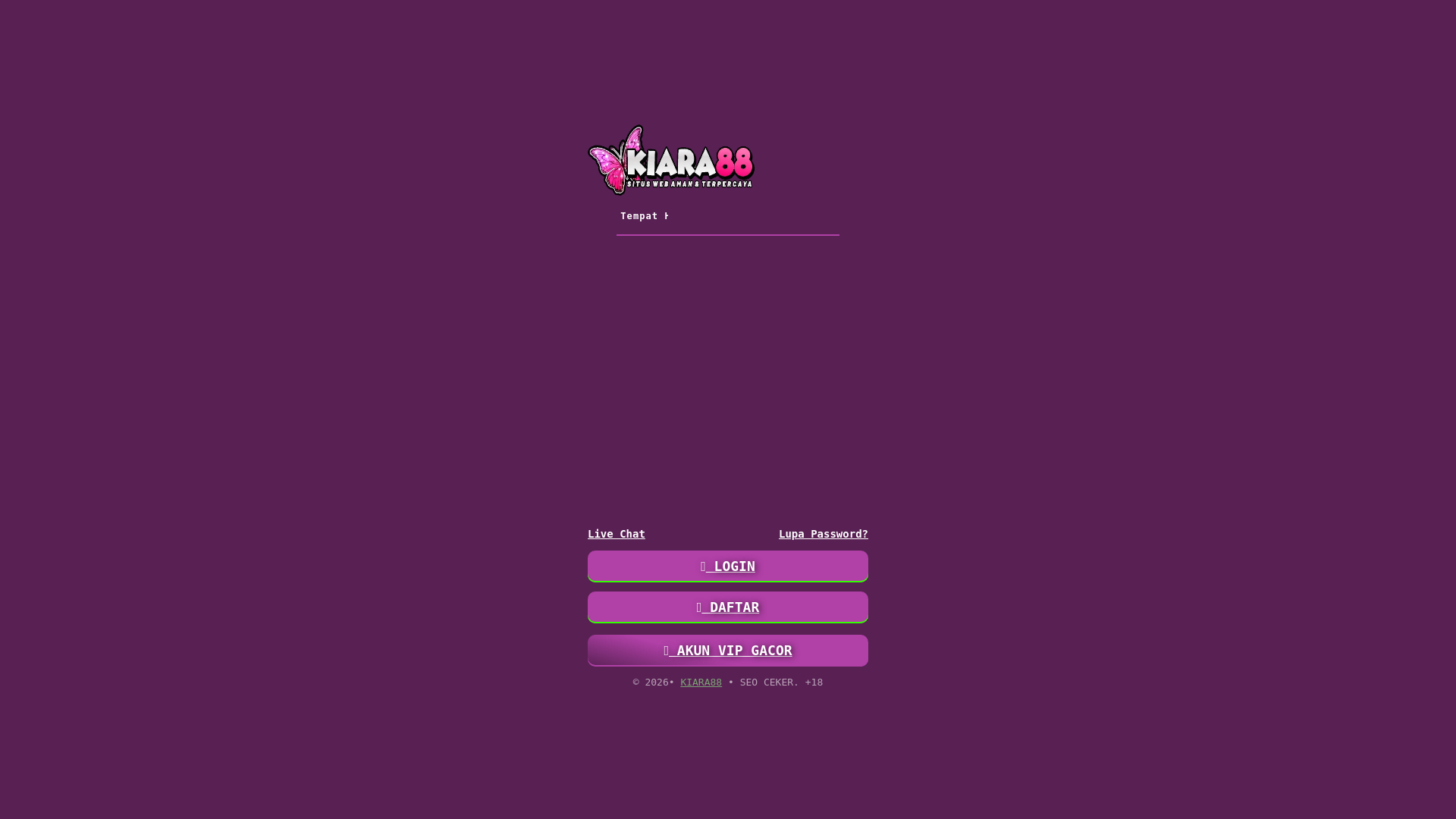 website screenshot of https://kiara88-login-asli.pages.dev/
