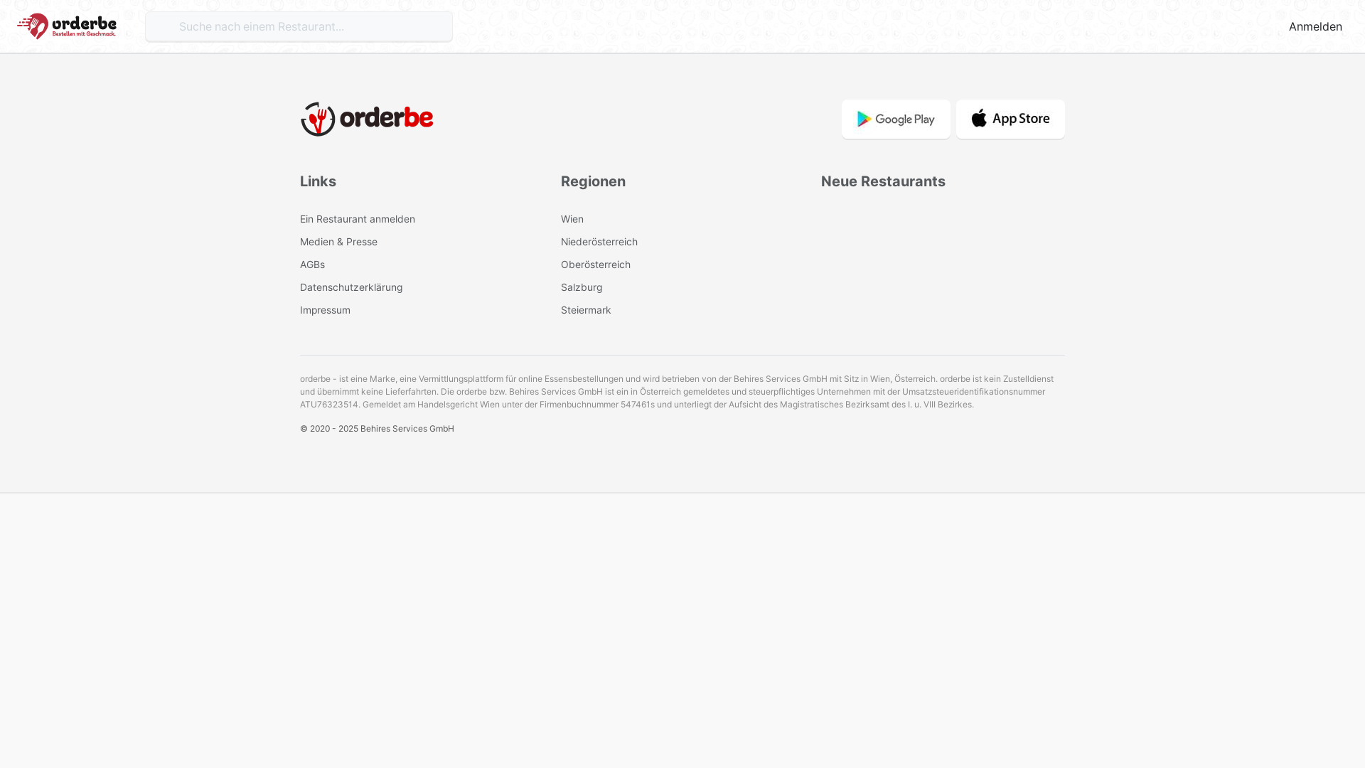 website screenshot of https://orderbe-frontend.pages.dev/