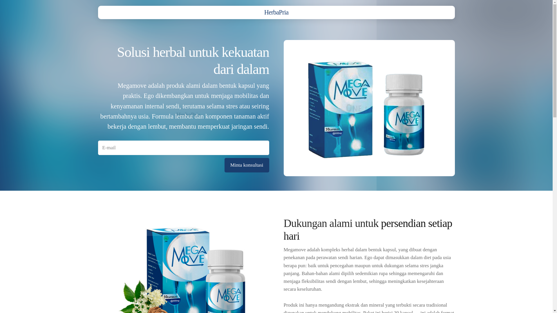 website screenshot of https://herbapria.info/
