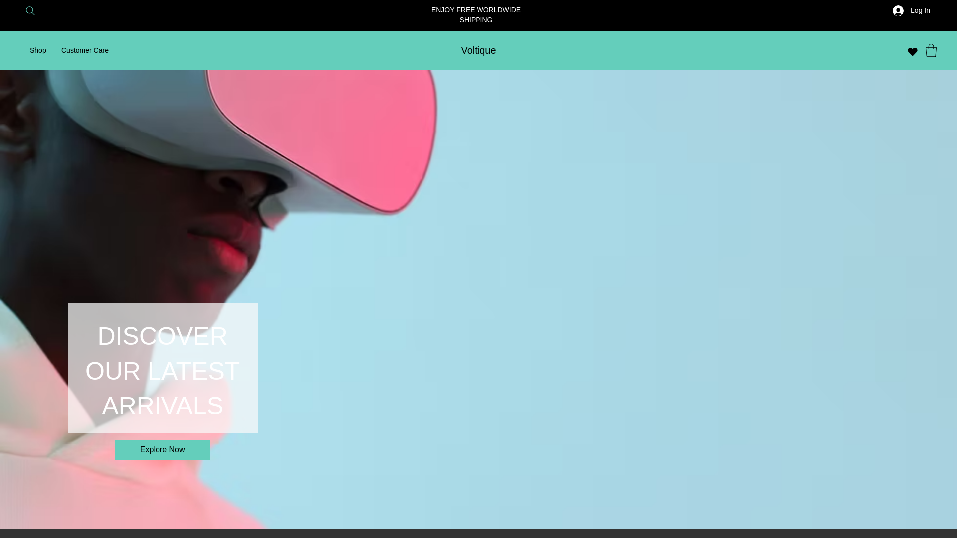 website screenshot of https://zentronixshop.com/