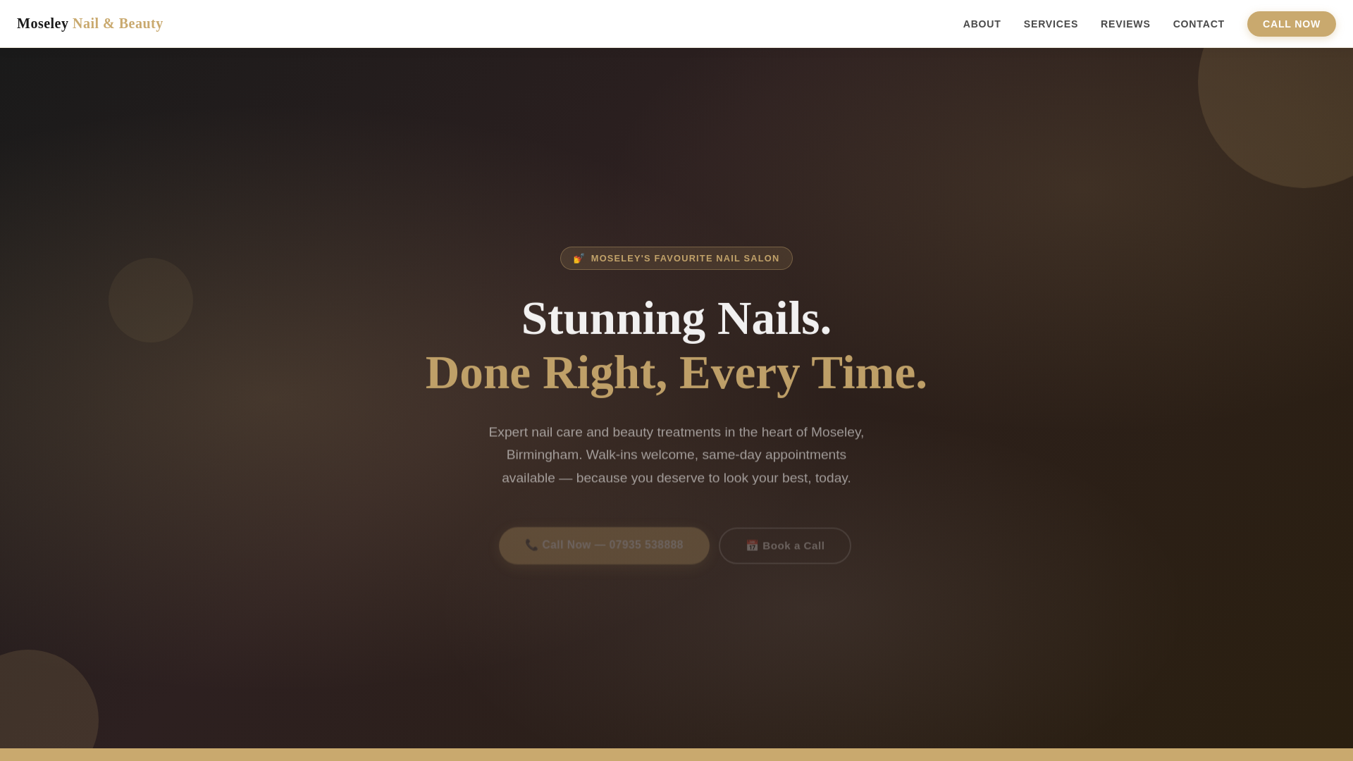 website screenshot of https://moseley-nail-beauty.pages.dev/