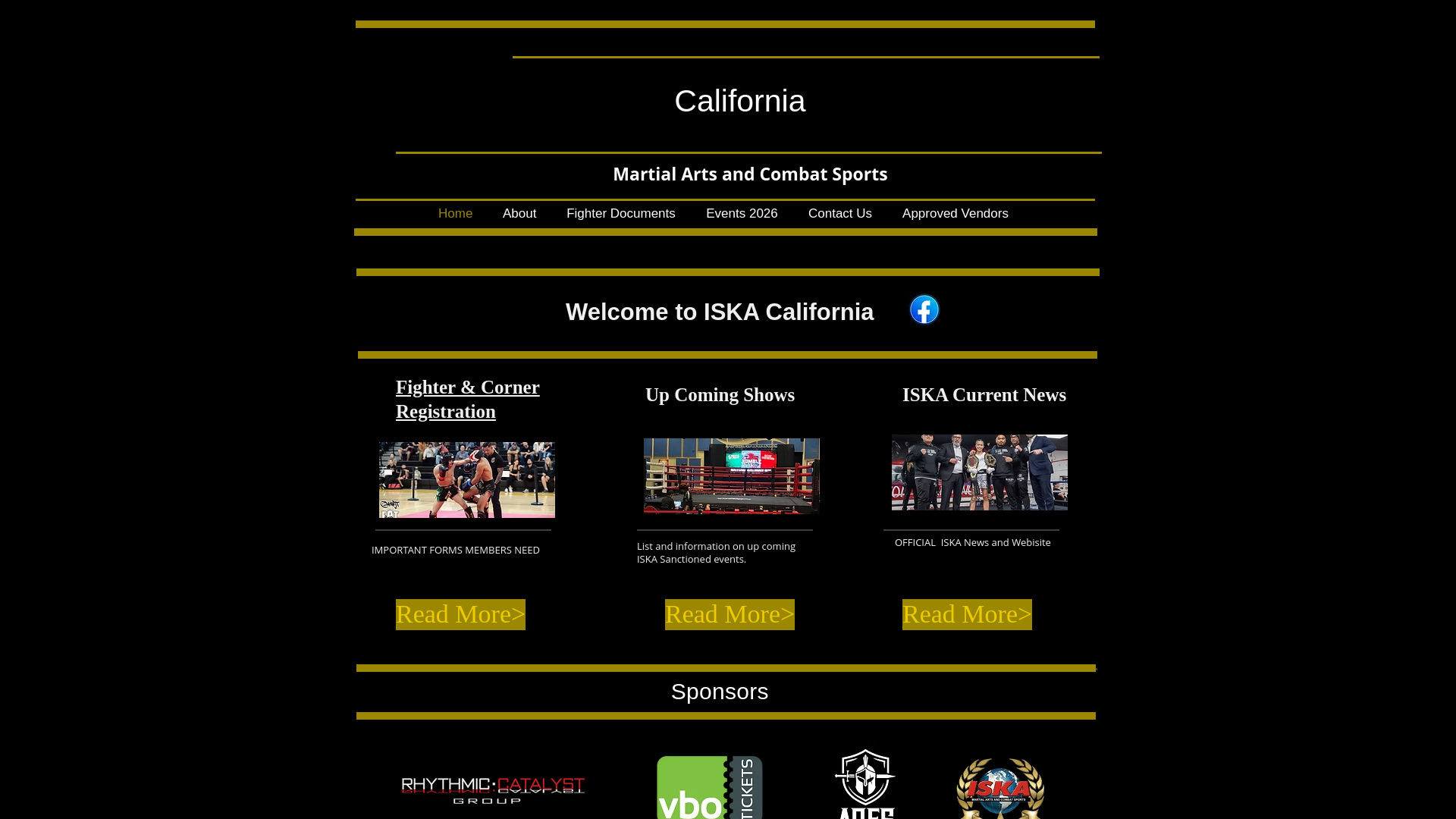 website screenshot of https://iskacalifornia.com/