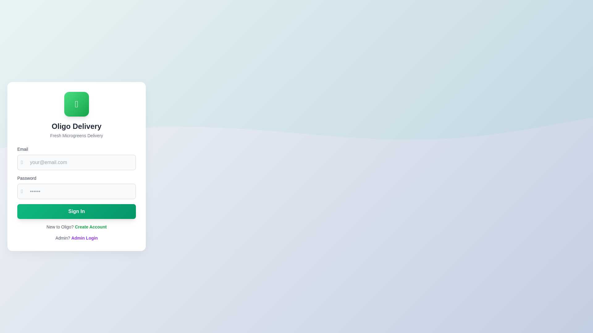website screenshot of https://oligo-delivery.pages.dev/