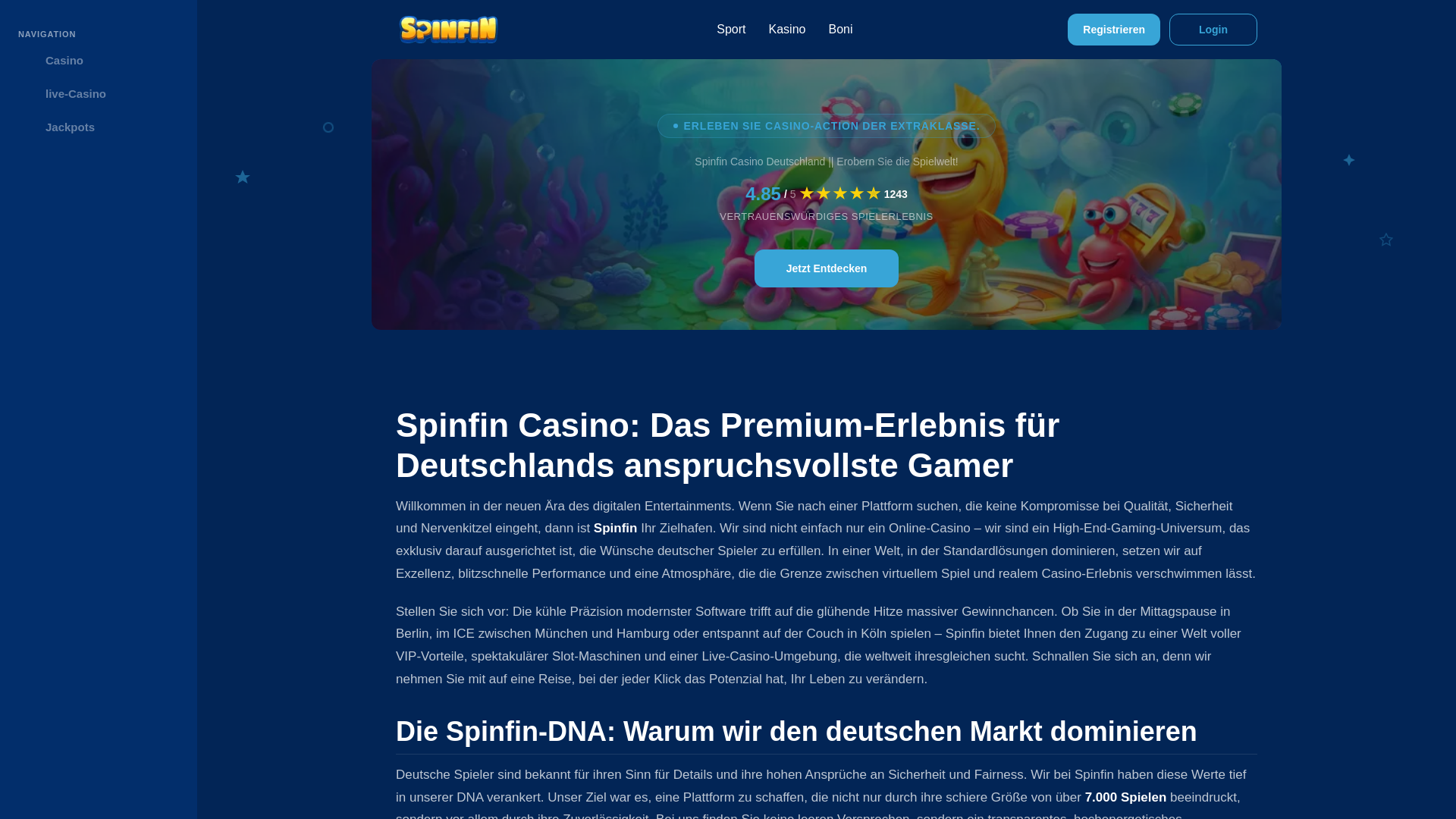 website screenshot of https://casino-spinfin-de.pages.dev/
