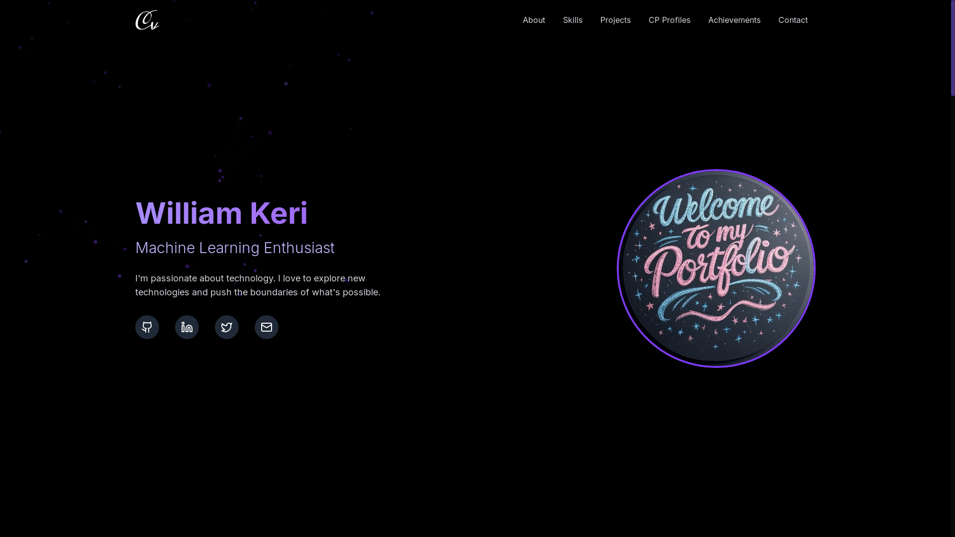 website screenshot of https://codevoid.site/