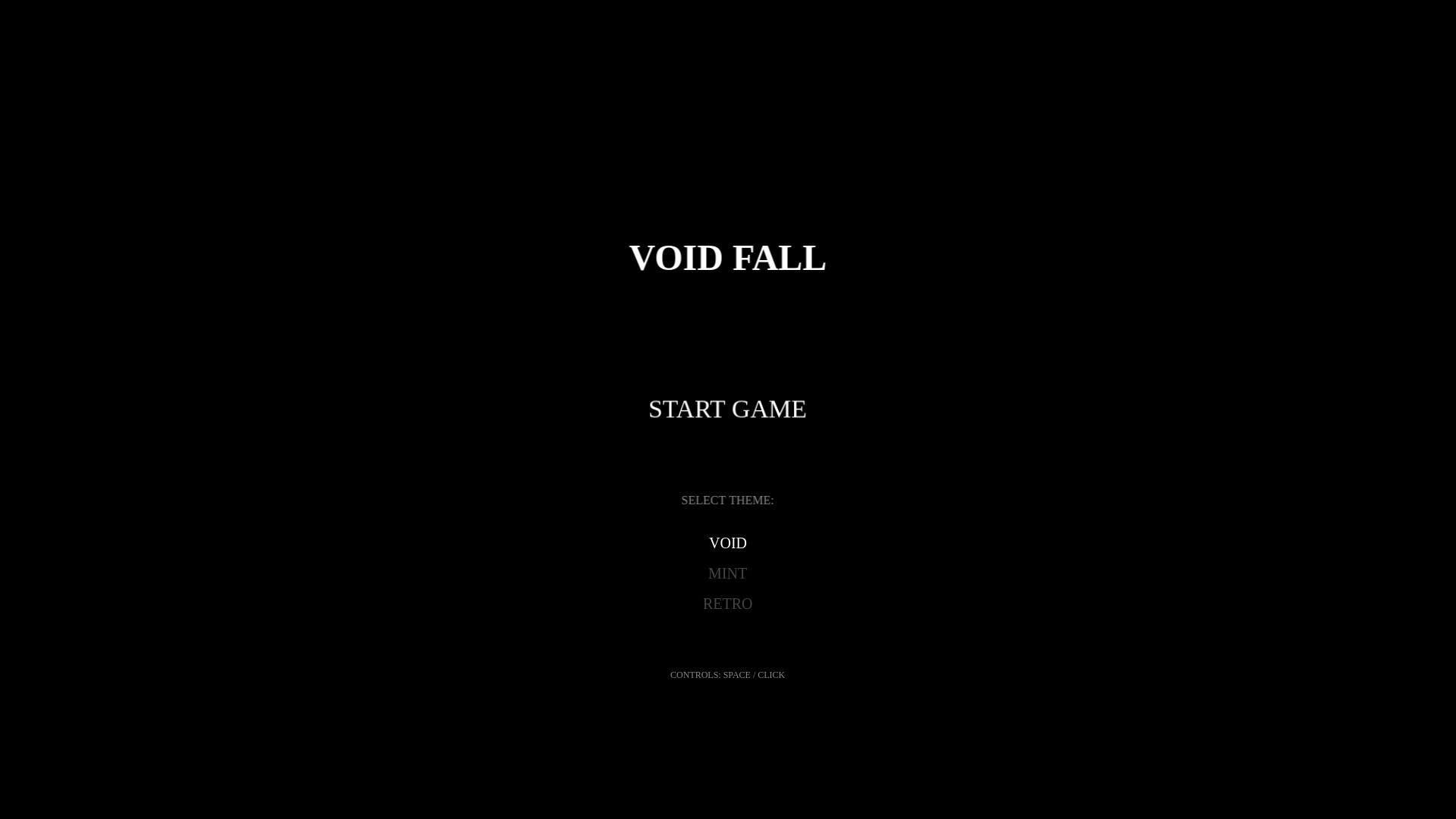website screenshot of https://voidfall.pages.dev/