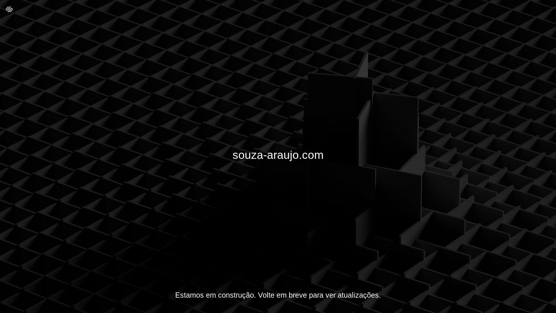 website screenshot of https://souza-araujo.com/