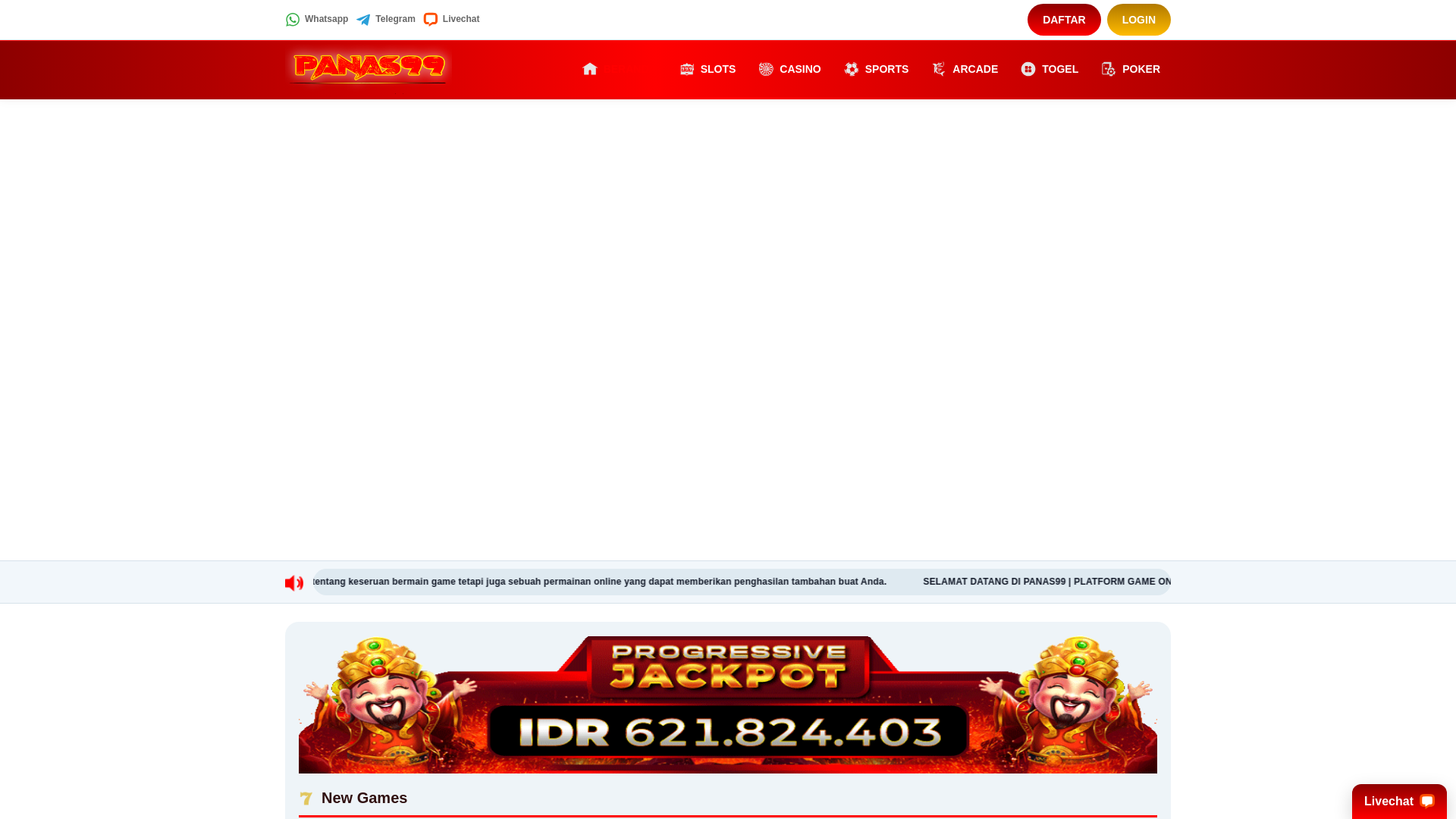 website screenshot of https://panas99link.com/