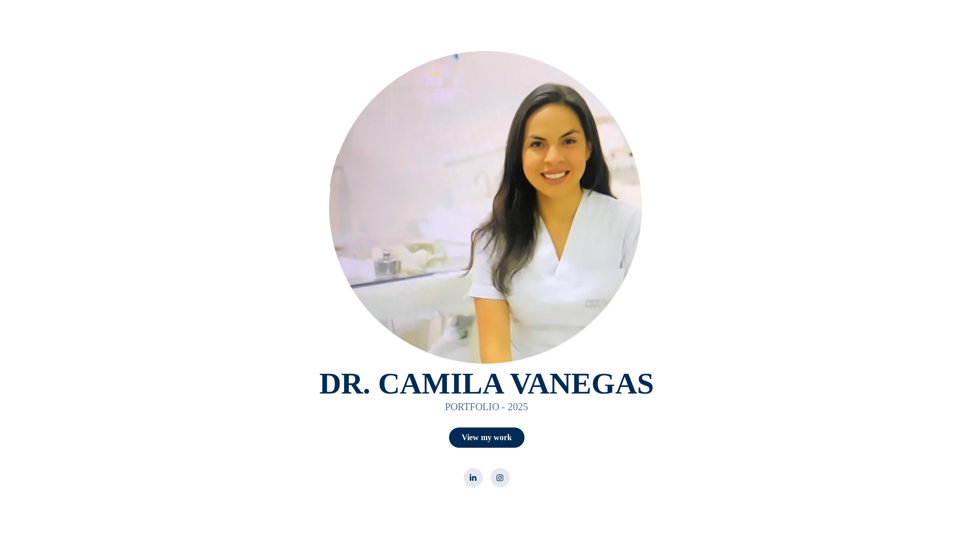 website screenshot of https://drcamilavanegas.com/