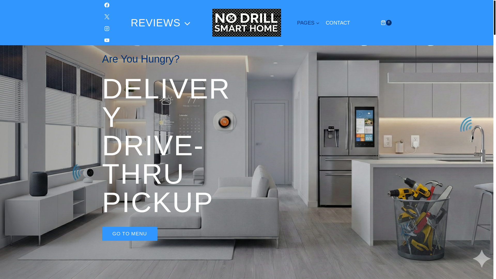website screenshot of https://nodrillsmarthome.com/