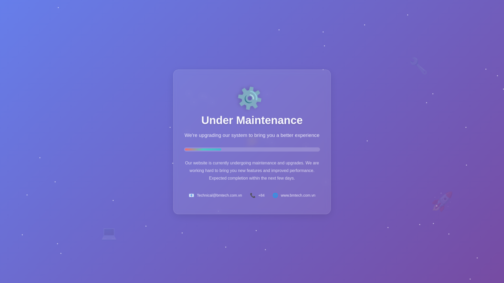 website screenshot of https://maintainancepage.pages.dev/